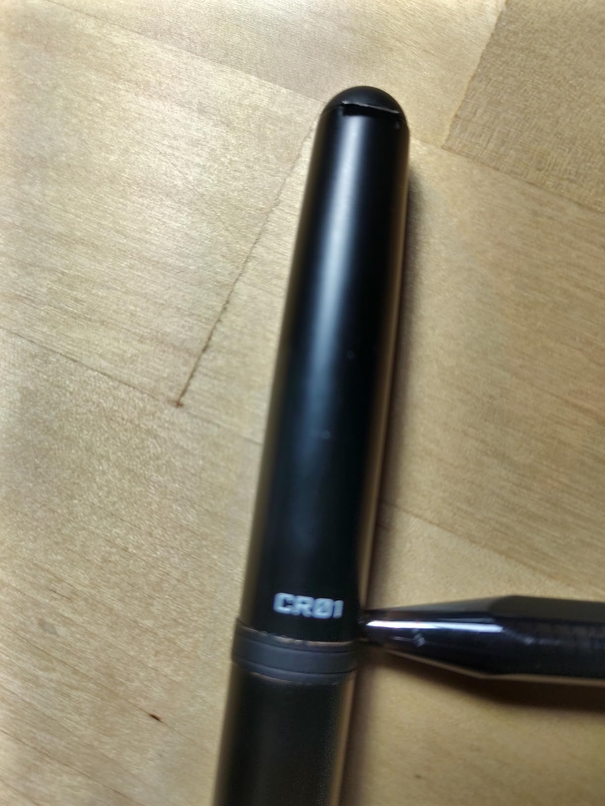 Ohto CR01 Ceramic Rollerball Pen Matte Black customer photo 2