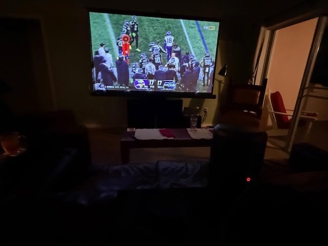 NEBULA Capsule 3 Portable Projector, Netflix-Certified, 2.5H Battery, Google TV, 1080p, Dolby Digital Sound customer photo 1