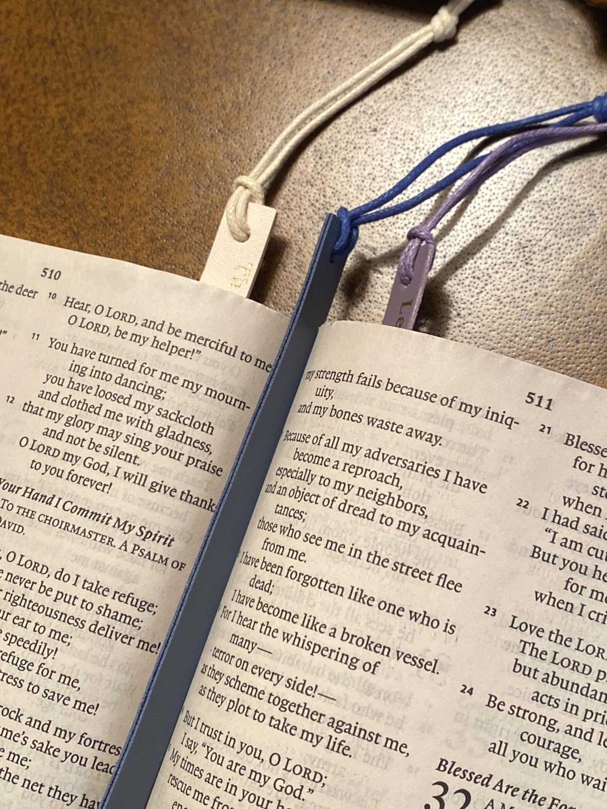 Skyygemm 10 Pcs Christian Bookmarks Christian Back to School Gifts for Women Leather Religious Bookmarks Handmade Bible Book Lovers Readers customer photo 2