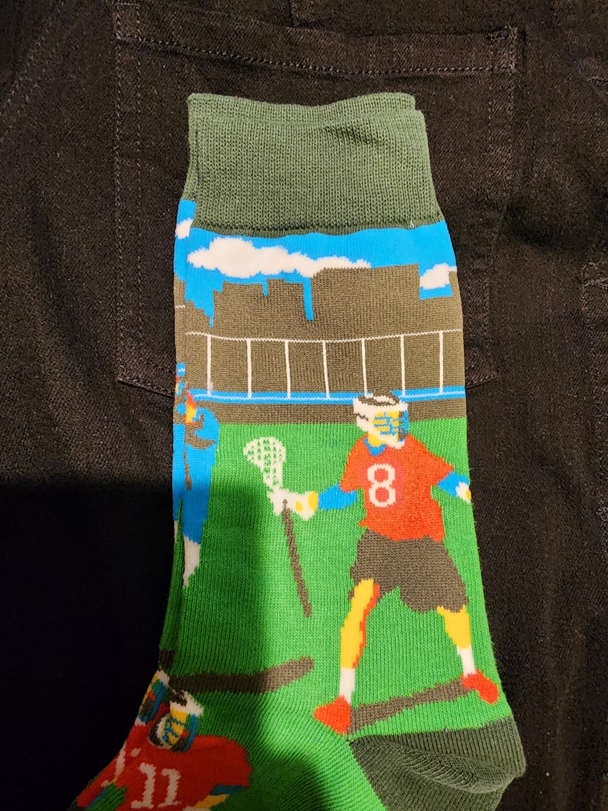 If You Can Read This Funny Socks, Novelty Beer Hockey Golfing Gaming Racing Pickleball Lovers Christmas Gift customer photo 1