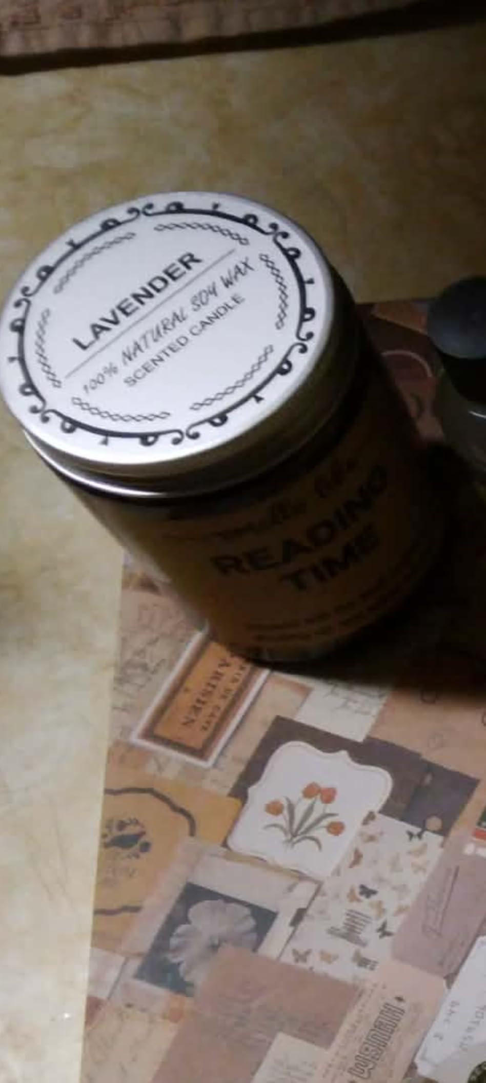 GSPY Reading Candle, Book Lovers Gifts - Reading Gifts for Readers Women, Bookish Stuff Book Reader Accessories customer photo 1