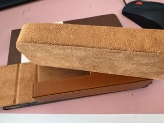 6 Slot Fountain Pen Case, Handmade Magnetic, Christmas Gift (brown) | Large Capacity Pen Storage for Fountain Pen Collection Fountain Pen Holder for Adults, Home Office or Business Use customer photo 1
