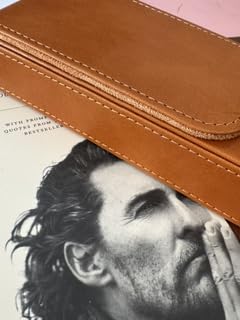 6 Slot Fountain Pen Case, Handmade Magnetic, Christmas Gift (brown) | Large Capacity Pen Storage for Fountain Pen Collection Fountain Pen Holder for Adults, Home Office or Business Use customer photo 2