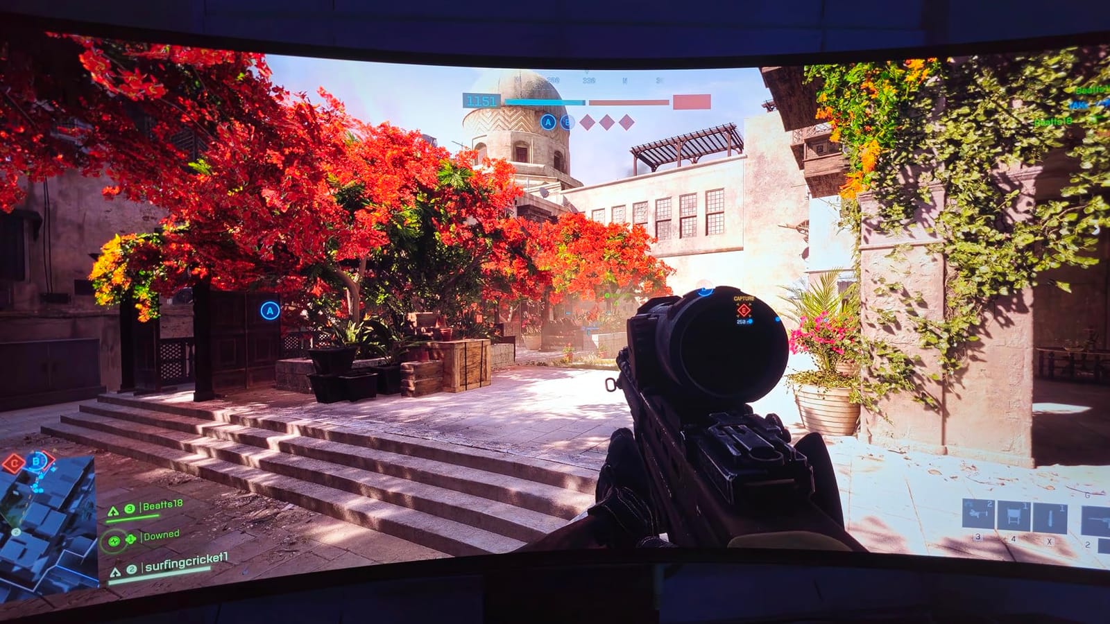 LG 34GS95QE 34-inch Ultragear OLED Curved Gaming Monitor WQHD 1440p 800R 240Hz 0.03ms AMD FreeSync Premium Pro NVIDIA G-Sync HDMI 2.1 DisplayPort Tilt/Height/Swivel Stand Black customer photo 1