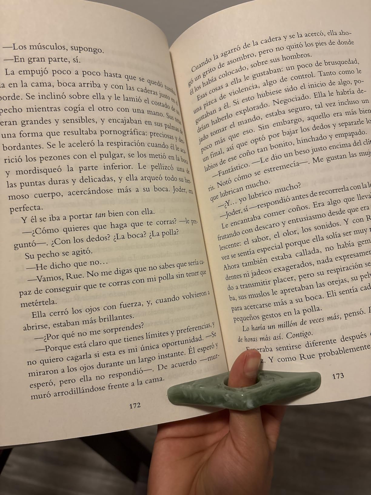 Kartterfly Thumb Page Holder 2Pack Energy Pattern Pink Green Book Markers customer photo 2