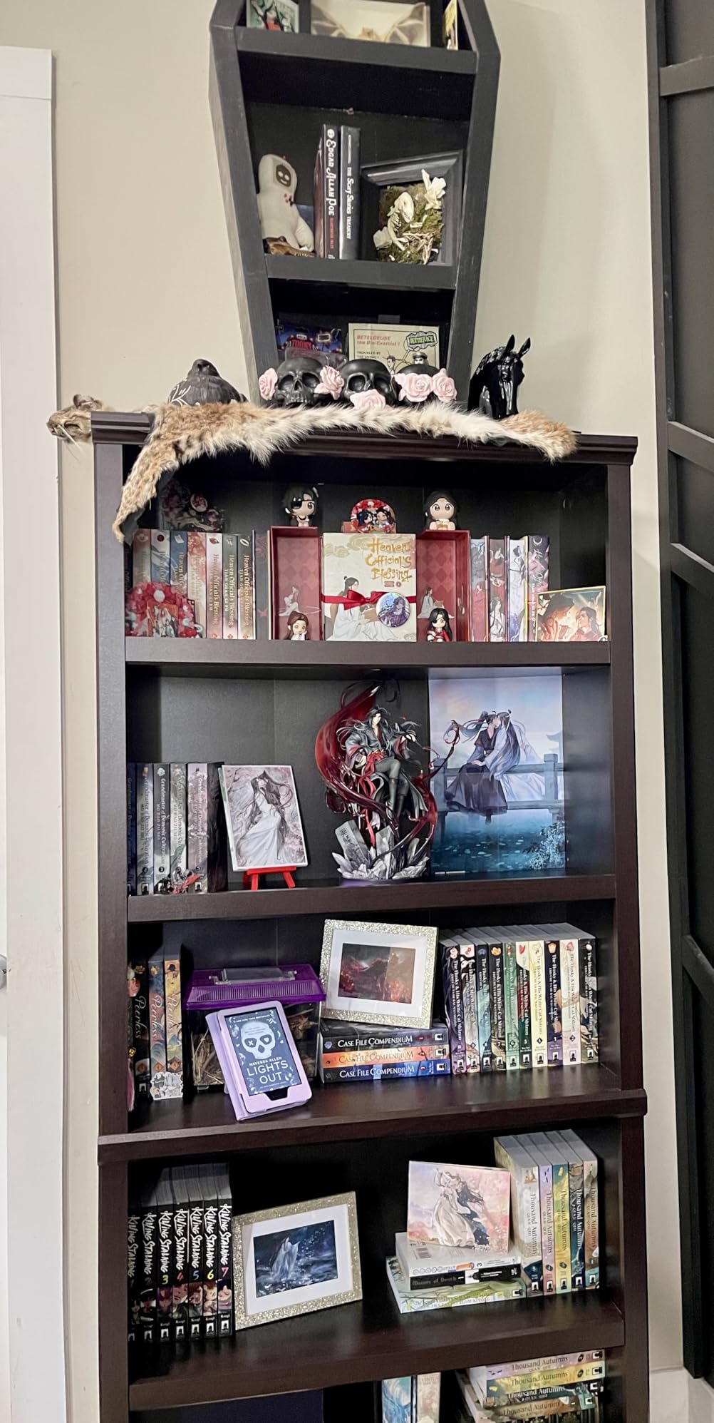 Bevfint 70-Inch Tall Oak Bookcase, 5 Tiers Shelves Open Storage Bookshelf | 33 In Wide Anti Tipping Bookcase Indoor Furniture, Book Cases for Home Library Office Bedroom School customer photo 1