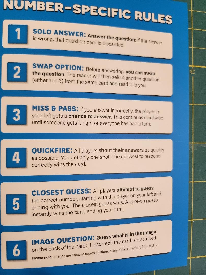Super Trivia Game for Adults with 1200 Questions - Fun Board Game for Adults - Family Road Trip Travel Game for the Pursuit of Trivial Knowledge customer photo 1
