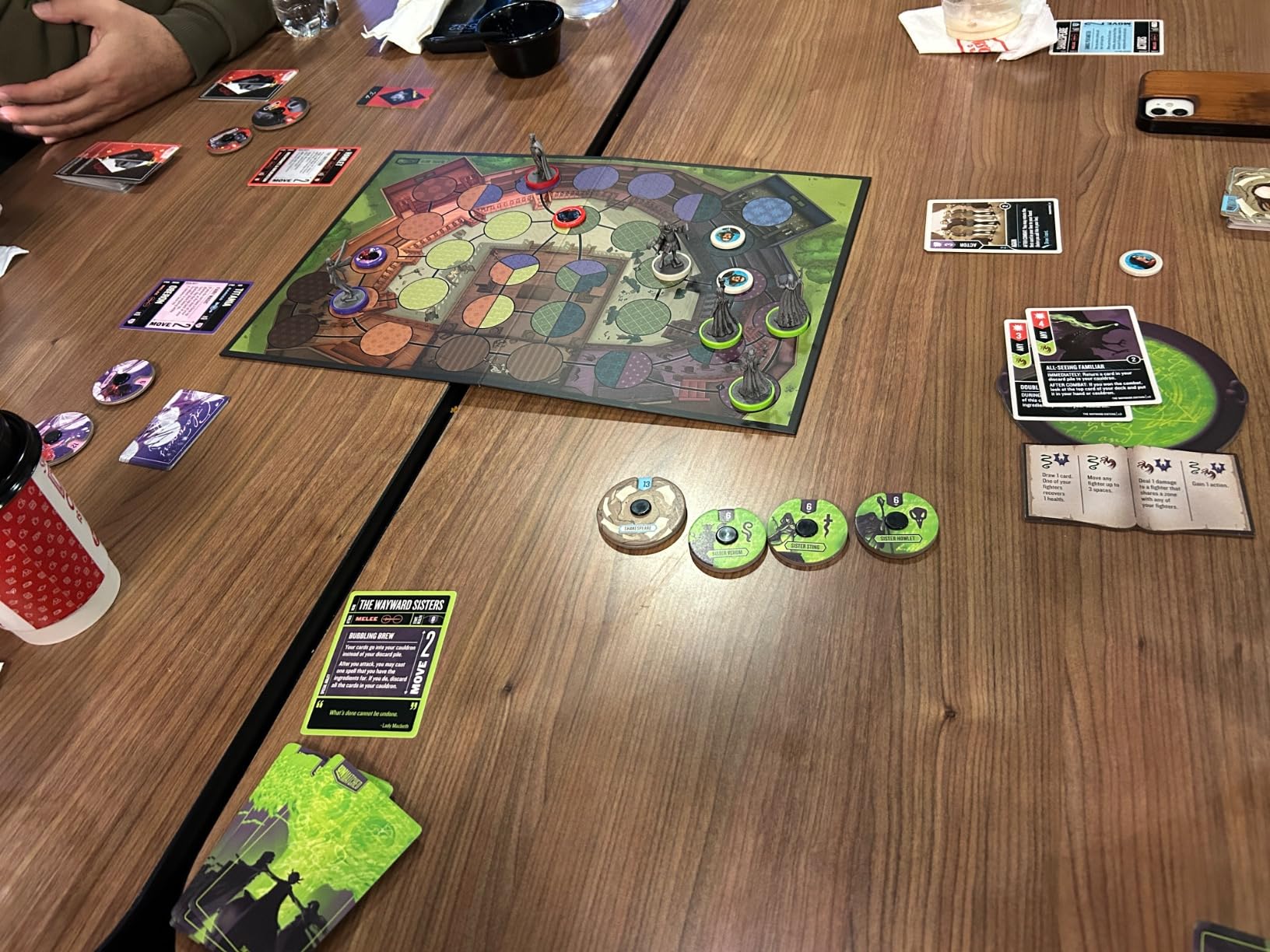 Restoration Games Unmatched Slings and Arrows | Strategy Board Game for 2 to 4 Players, Shakespeare Heroes Expansion with Globe Theatre Battlefield, 30 Min Playtime, Ages 9+ customer photo 1