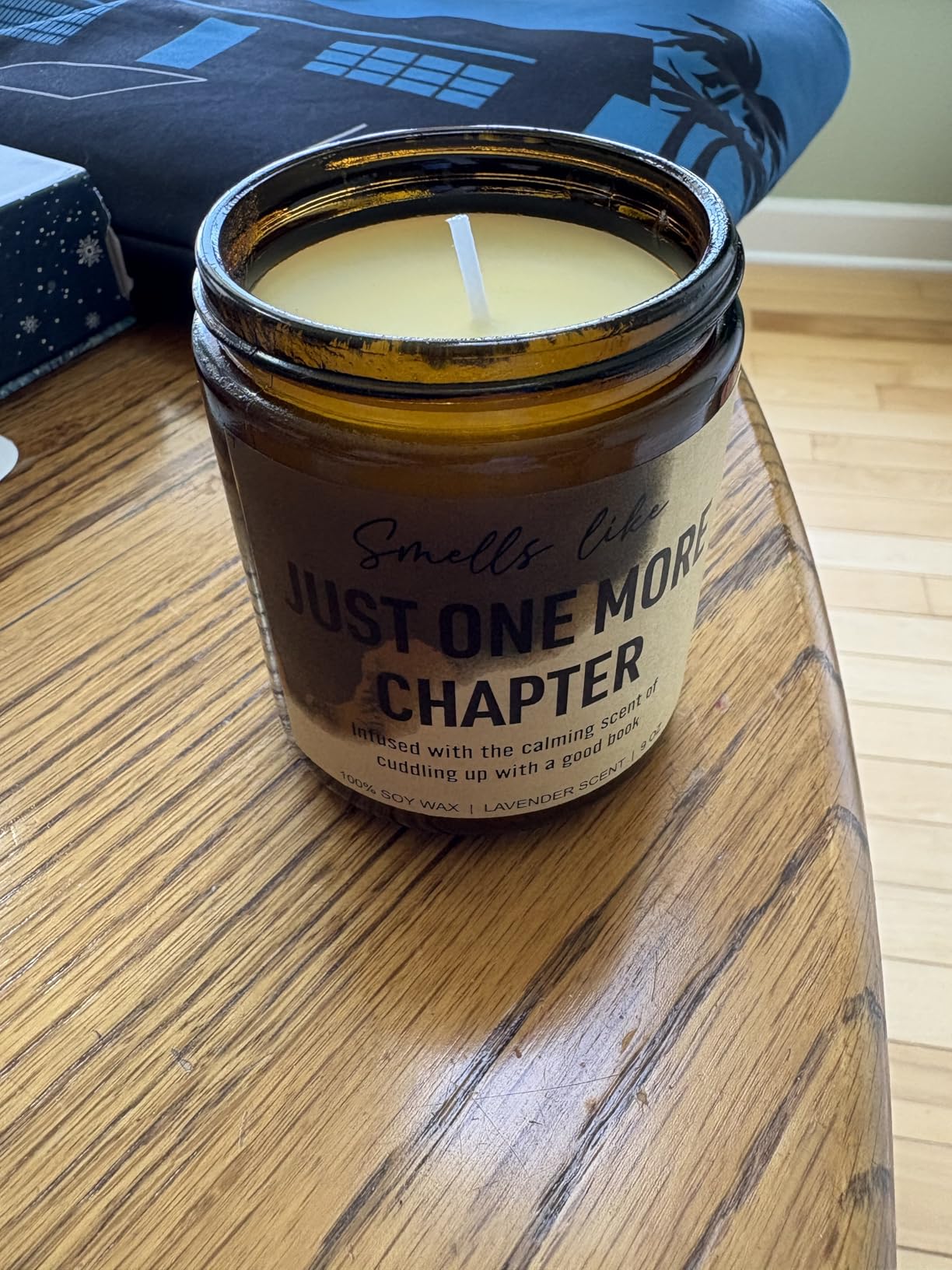 Younift Funny Scented Candle, Book Lovers Gifts, Reading Accessories - Mothers Day, Birthday Gifts for Book Lovers Women, Men, Readers, Librarian, Bookworm, Nerd - Bookish Club Presents - 9 oz customer photo 1
