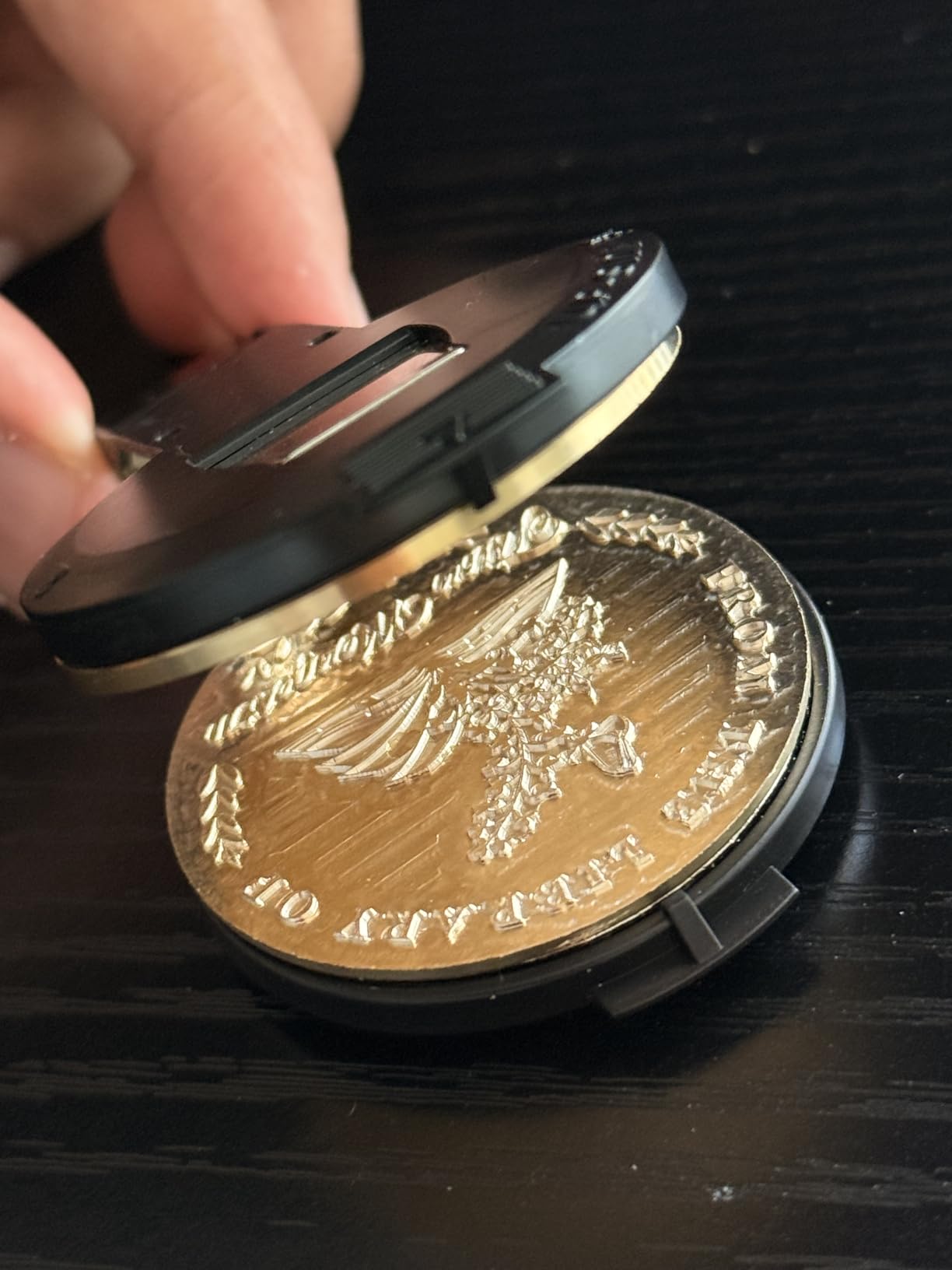 Custom Book Embosser | Book Stamp Personalized | Personal Library Embosser Custom Self-Ink Stamp from The Library of Customizable Embossing (Flowers 1) customer photo 2