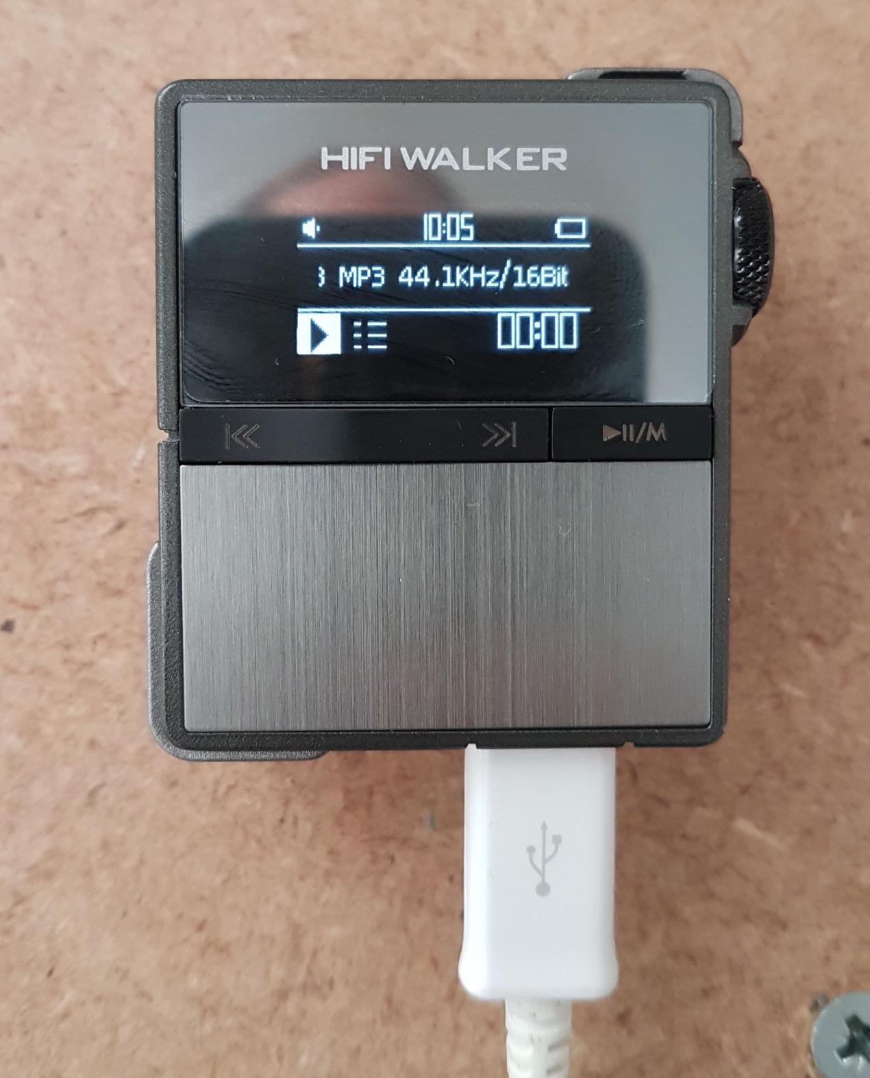 HIFI WALKER H2 HiFi MP3 Player with Bluetooth, Lossless DSD DAC FLAC, High Resolution Music Player, Portable Audio Player with 128GB Memory, Supports up to 512GB customer photo 1