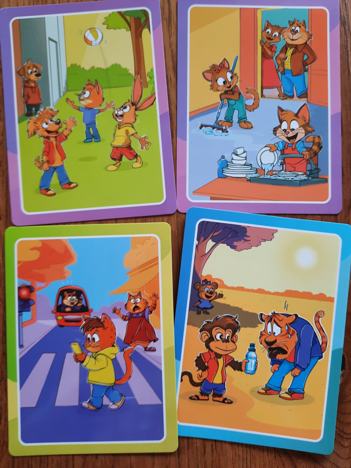 Who What Why Conversation Cards for Kids, Speech Therapy Materials, Ages 4+ | Educational game, social skills flash cards, emotional regulation tool, sequencing activity, therapy toy, learning resource customer photo 1