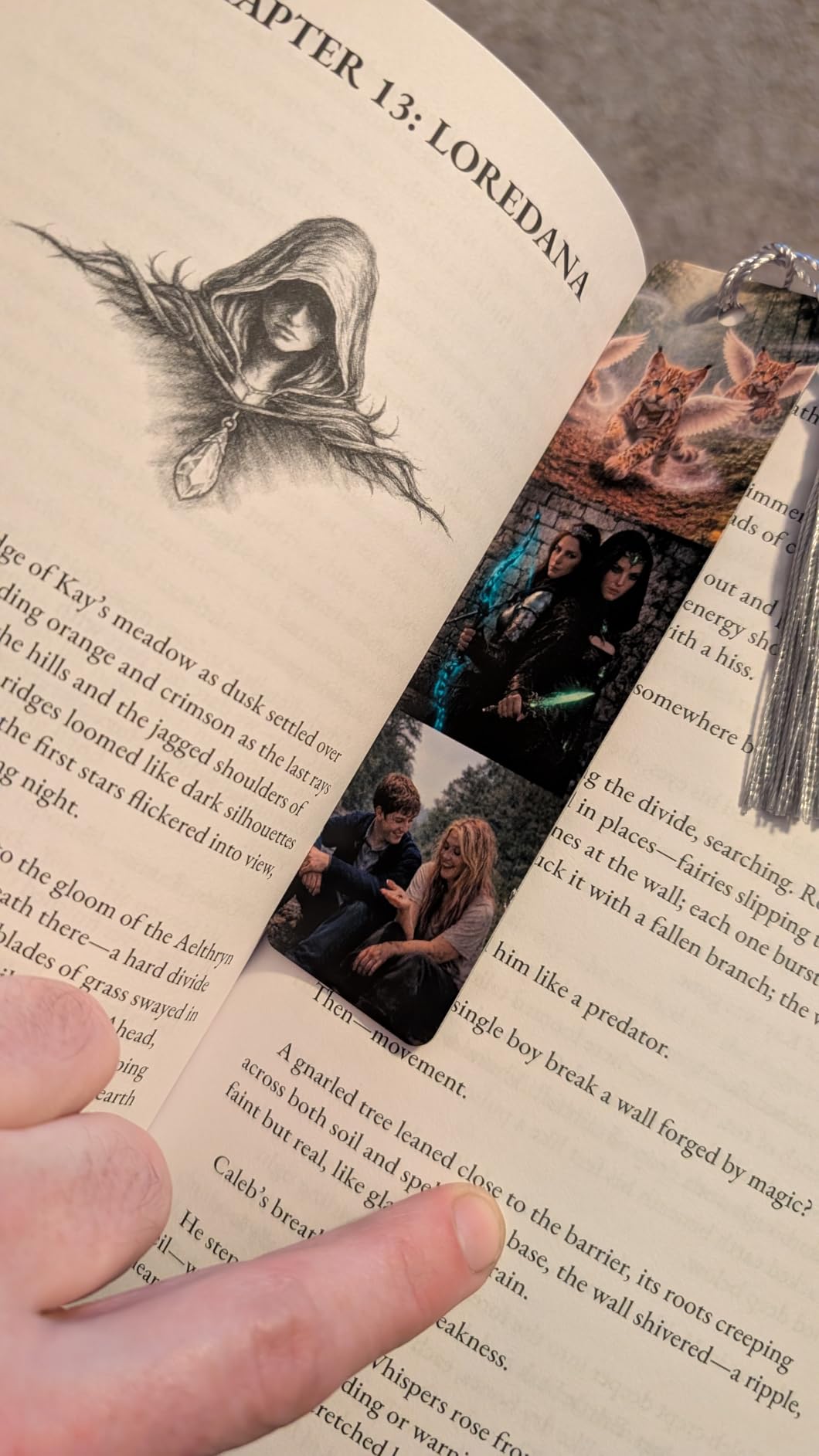 Personalized Photo Bookmark with Text, Custom Bookmark | Double Sided Metal Bookmark with Tassel, Gift for Women Men Teachers Students and Book Lovers (3 Photos) customer photo 2