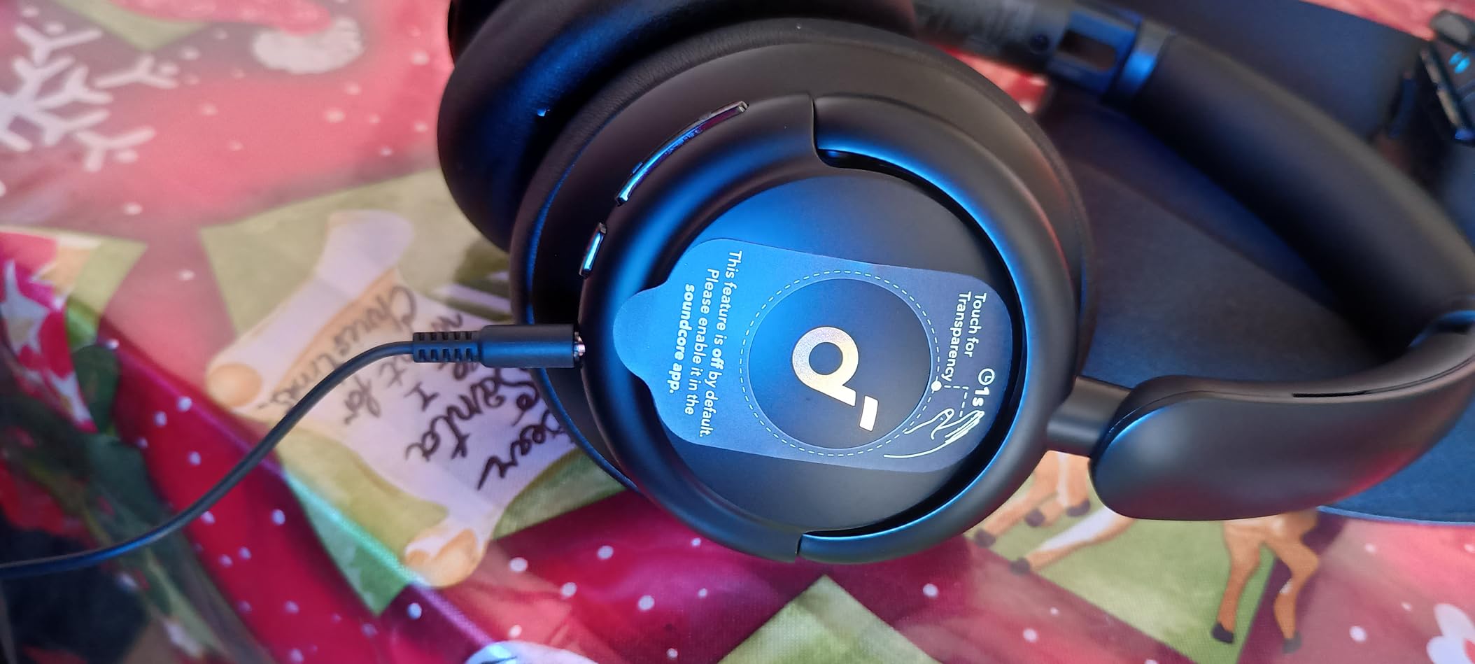 Soundcore by Anker Q30 Hybrid Active Noise Cancelling Headphones, White customer photo 2