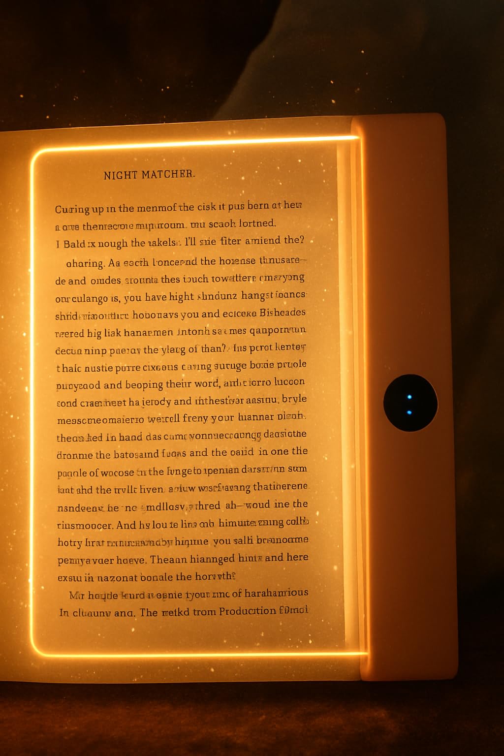 Flat Book Light, Rechargeable LED Reading Light for Reading in Bed at Night - Dimmable Book Full Page Light with 3 Color Temps customer photo 2