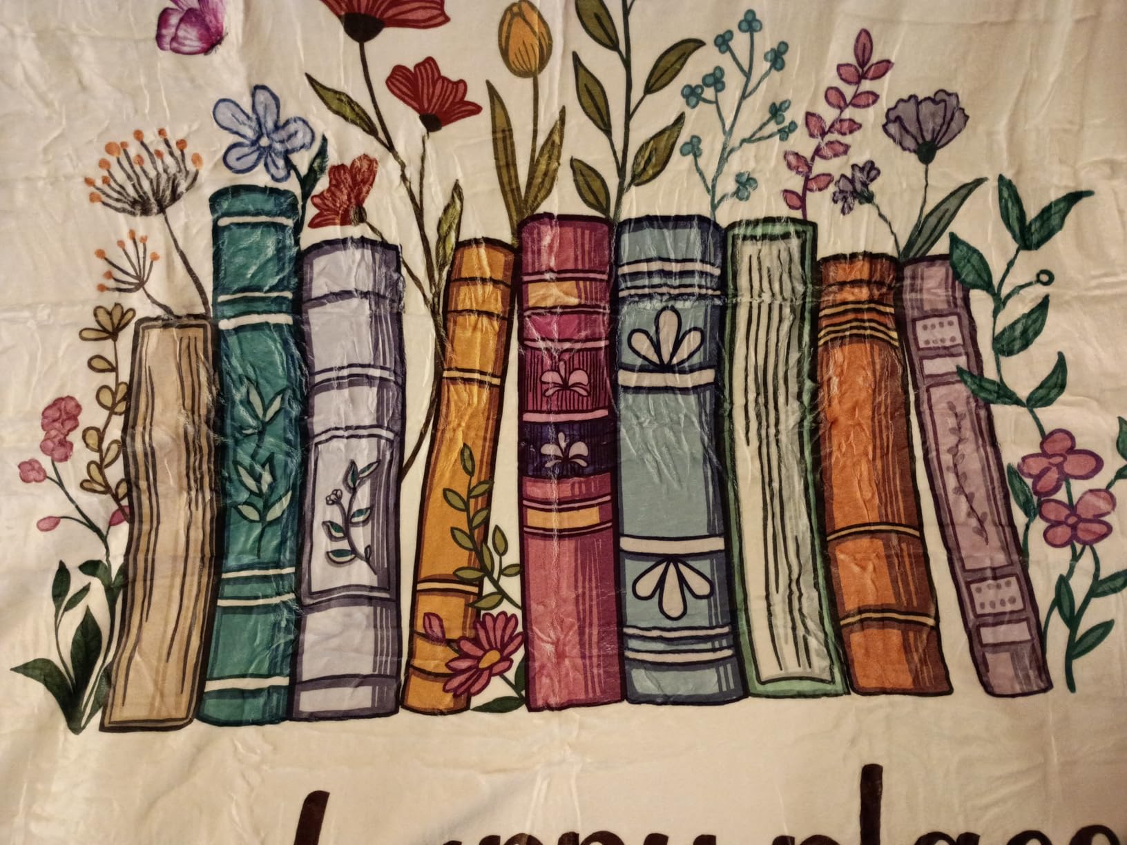 Book Lovers Gifts, Reading Blanket Gifts for Book Lovers | Unique Bookish Presents for Reader Bookworm on Birthday Christmas Soft Flannel Throw Blanket 60