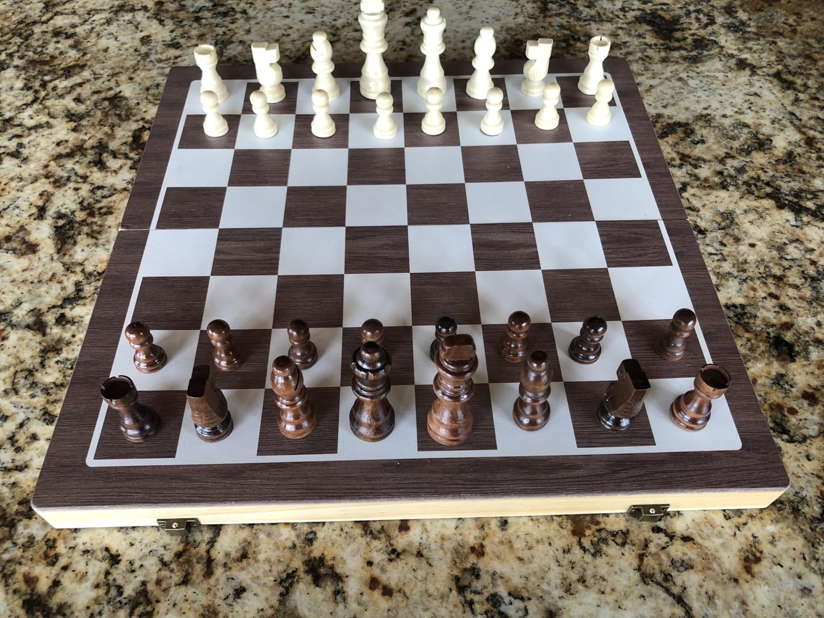 Magnetic Chess & Checkers Set | 15