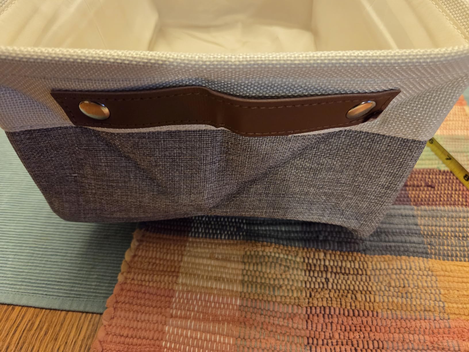 Marsui Book Lover Gifts TBR Book Storage Basket to Be Read List Storage Bin Bookish Accessories Bookworm Gift for Club Members Student Teacher Reading Accessories customer photo 2