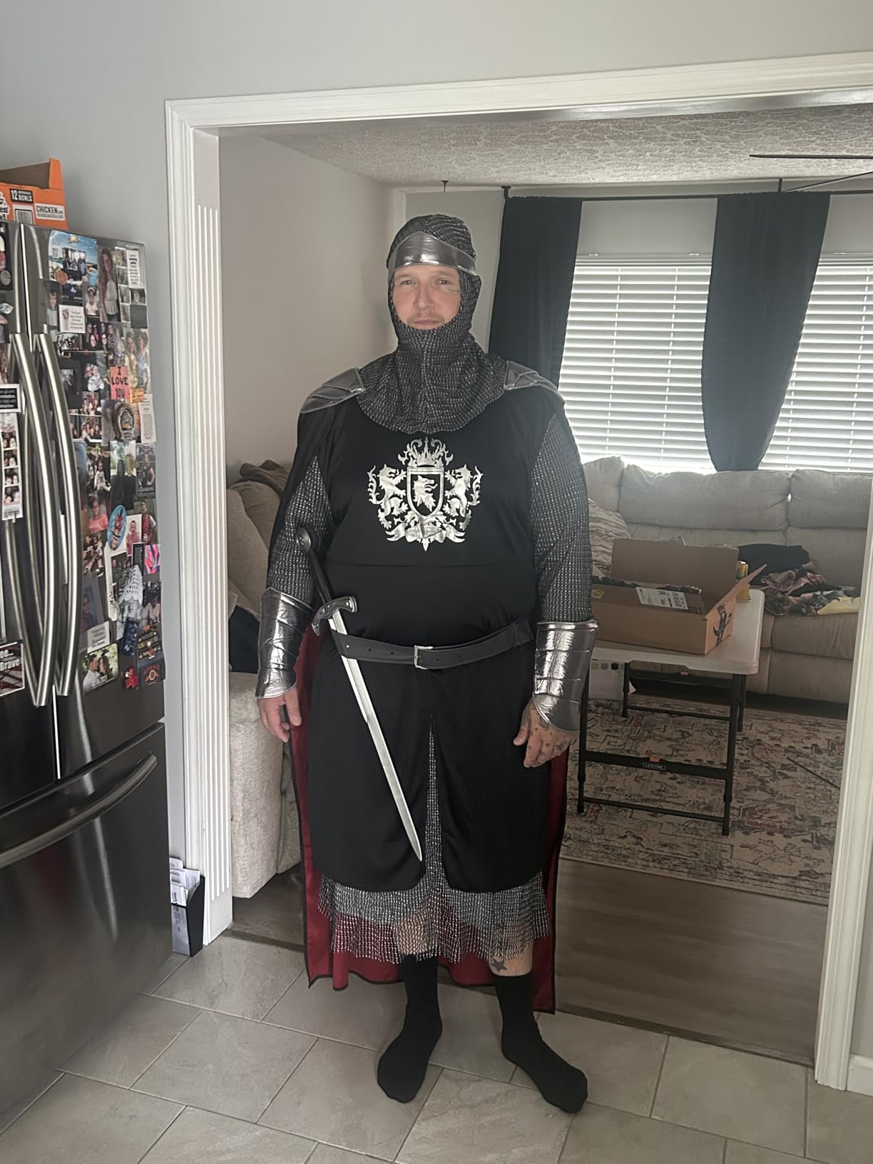 Knight Costume Men, Halloween Costumes for Men customer photo 1