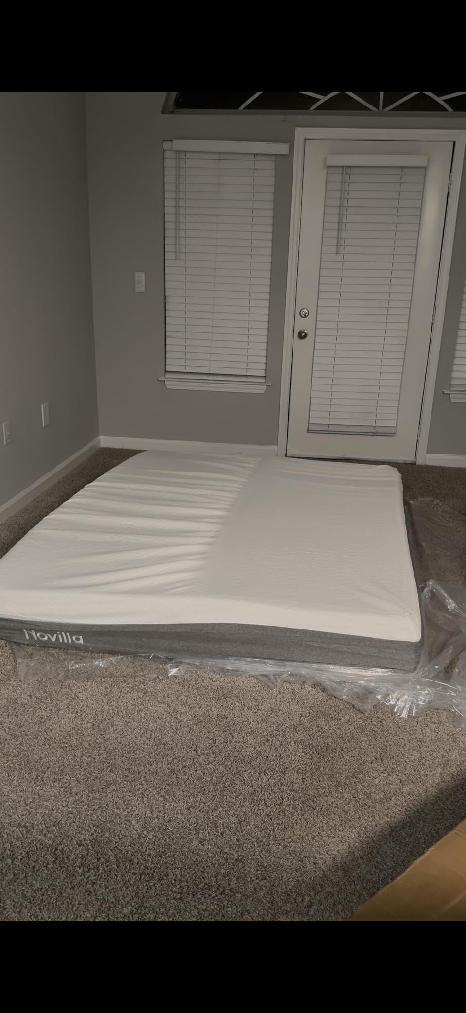 Novilla Bliss Mattress King Size, 14 Inch Gel King Memory Foam Mattress customer photo 1