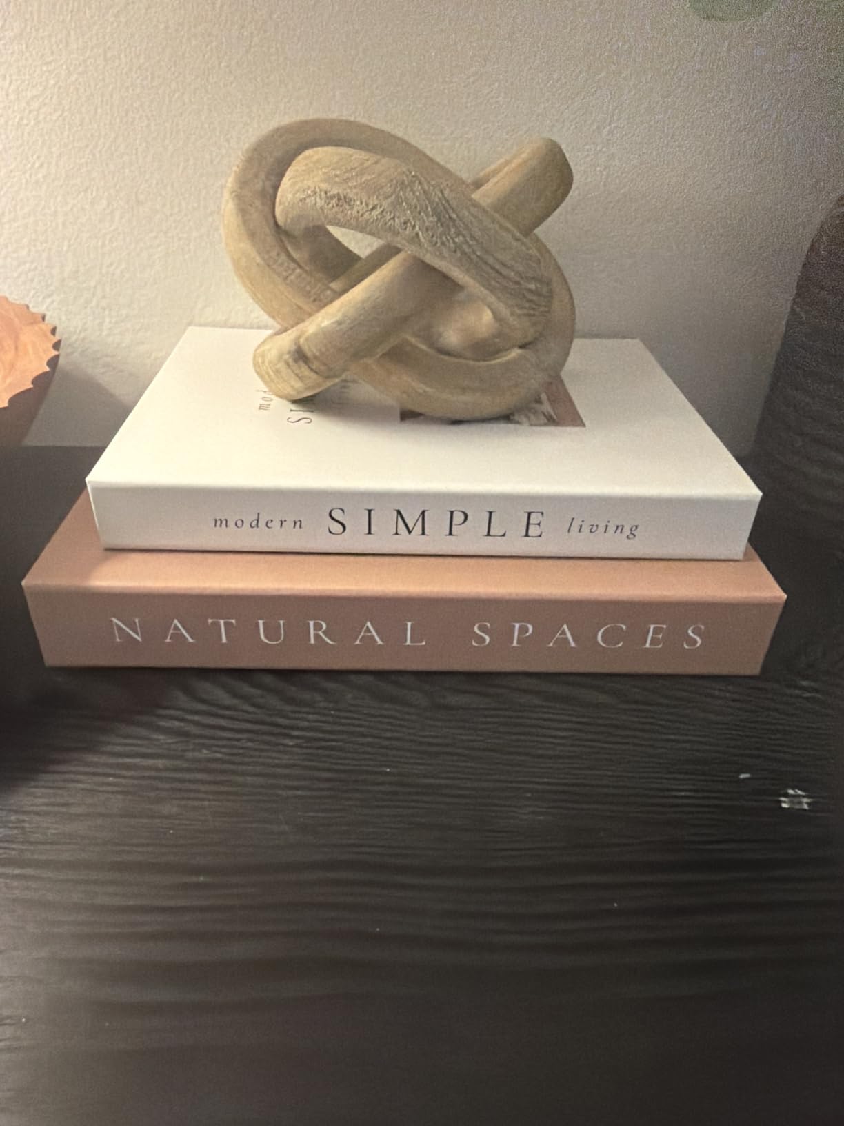 ZICOTO Beautiful Decorative Books Set of 2 for Your Coffee Table & Shelf customer photo 2