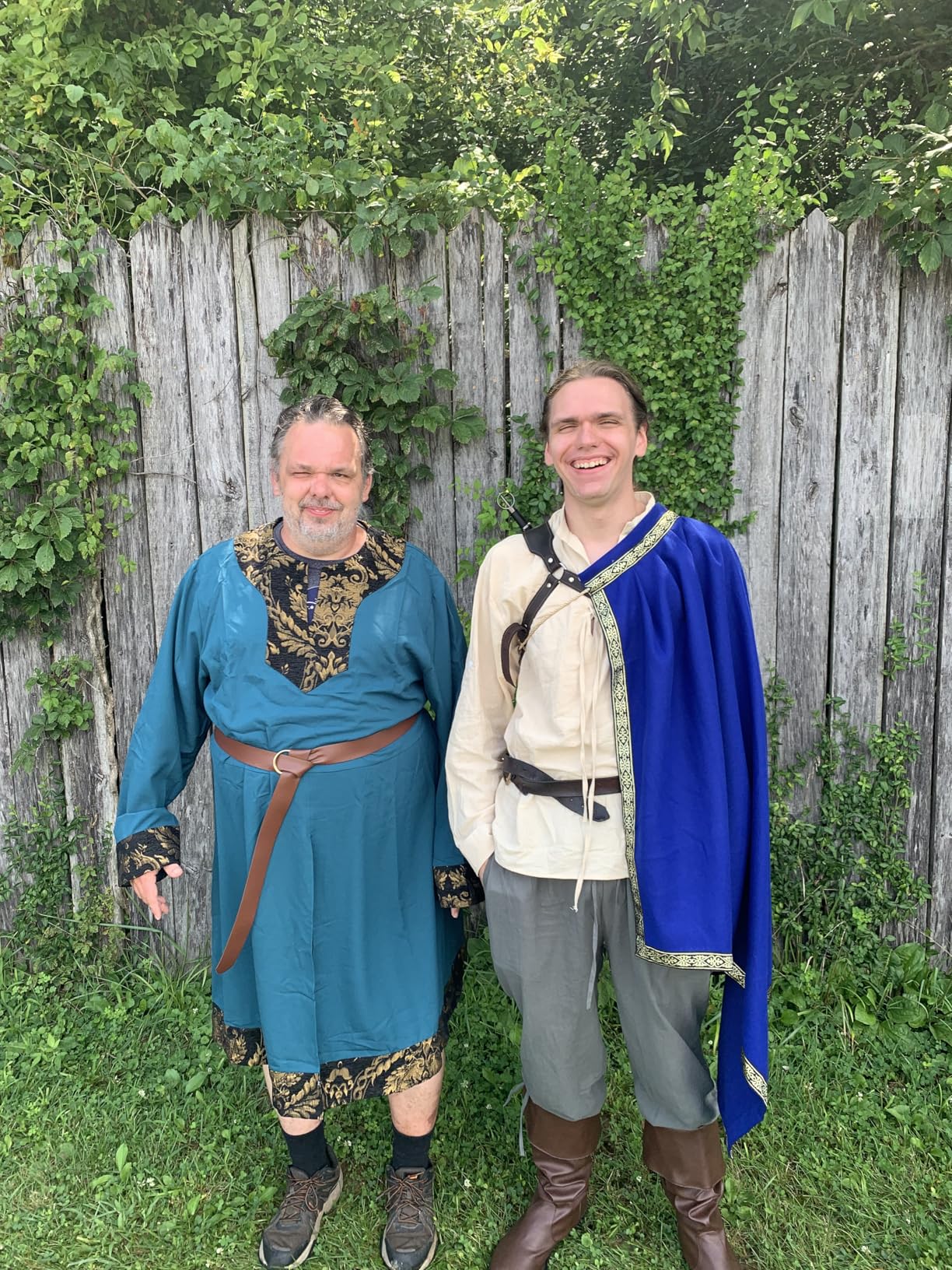 Men's Viking Tunic Medieval pirate Robe Renaissance Costume customer photo 1