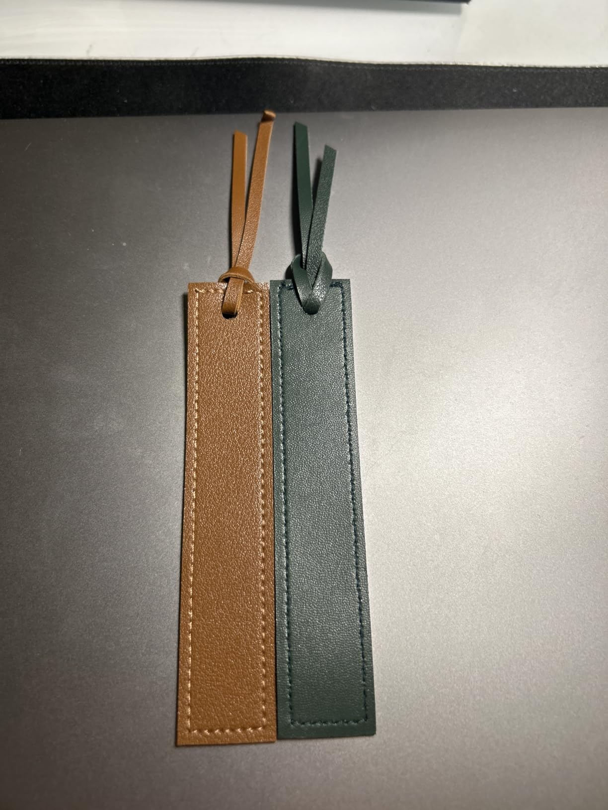 16 Pcs Leather Bookmark, Bookmarks with Leather Rop | Leather Bookmarks for Men, Page Markers Reading Present for Women, Reading Lovers, for School Office Home Supplies customer photo 1