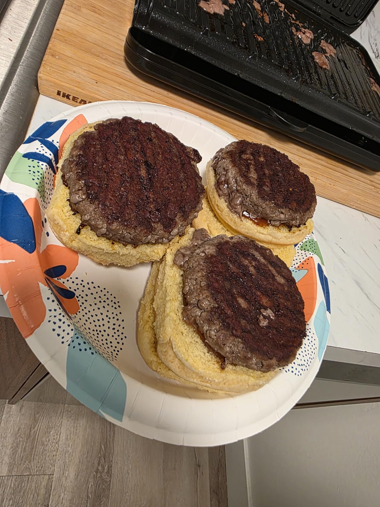 George Foreman Family Grill & Panini Press, Ceramic Nonstick customer photo 1