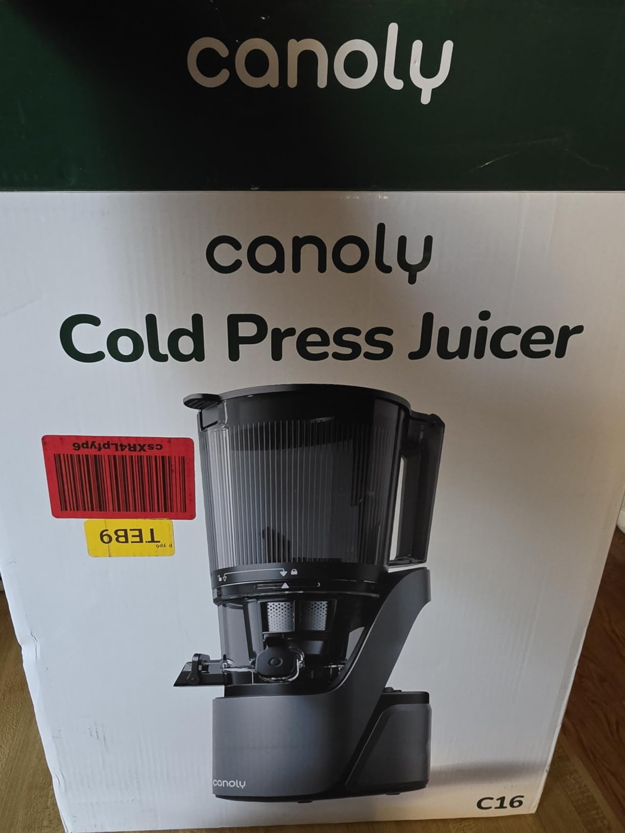 Canoly 3-in-1 Cold Press Juicer C16, Makes Juice & Sorbet & Nut Milk customer photo 1