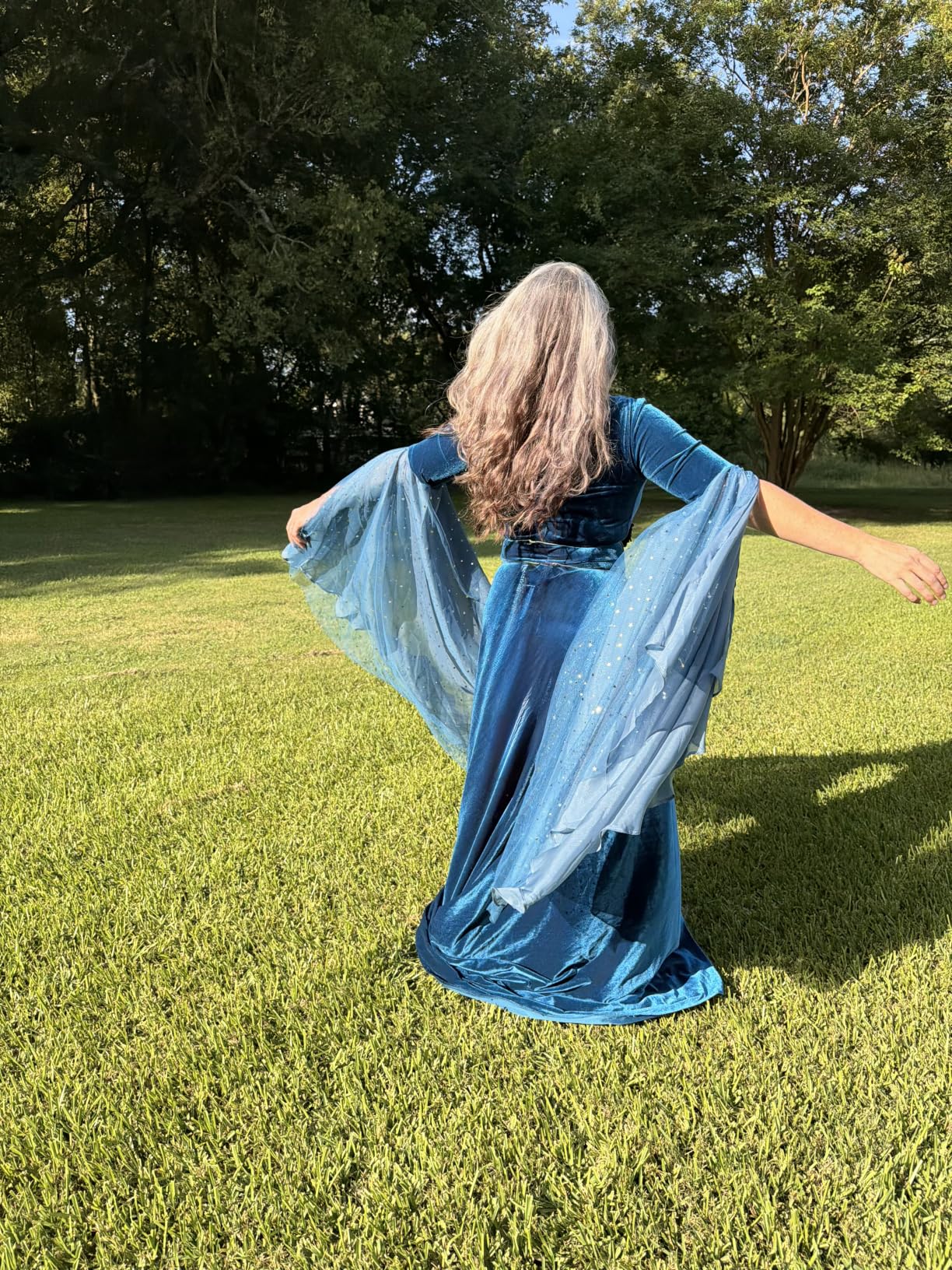 Renaissance Dress Women Retro Elegant Velvet Gown Medieval Dress Fantasy Medieval Costume customer photo 2