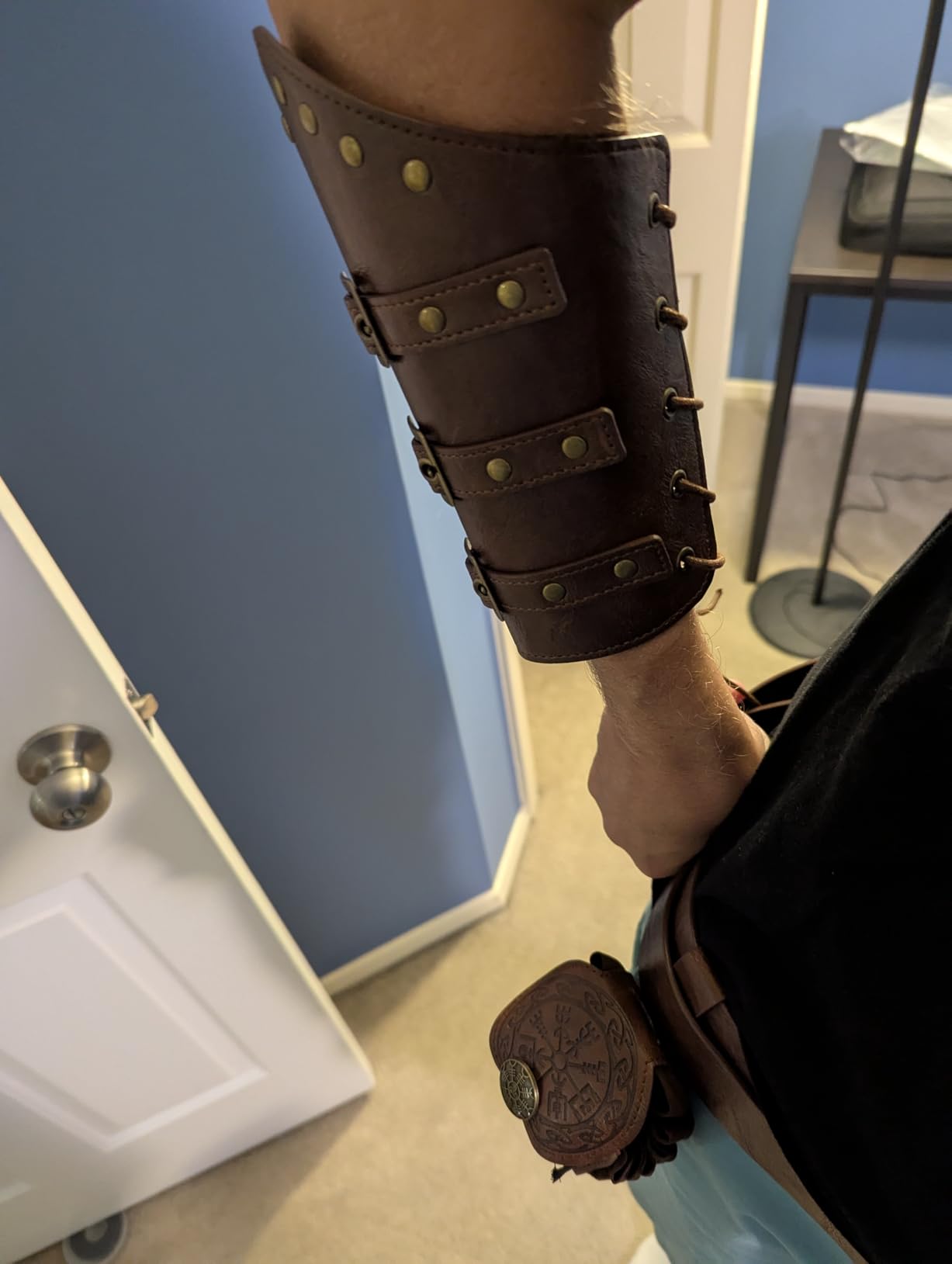Renaissance Faire Accessories, Medieval Viking Belt Ren Faire Costumes customer photo 1