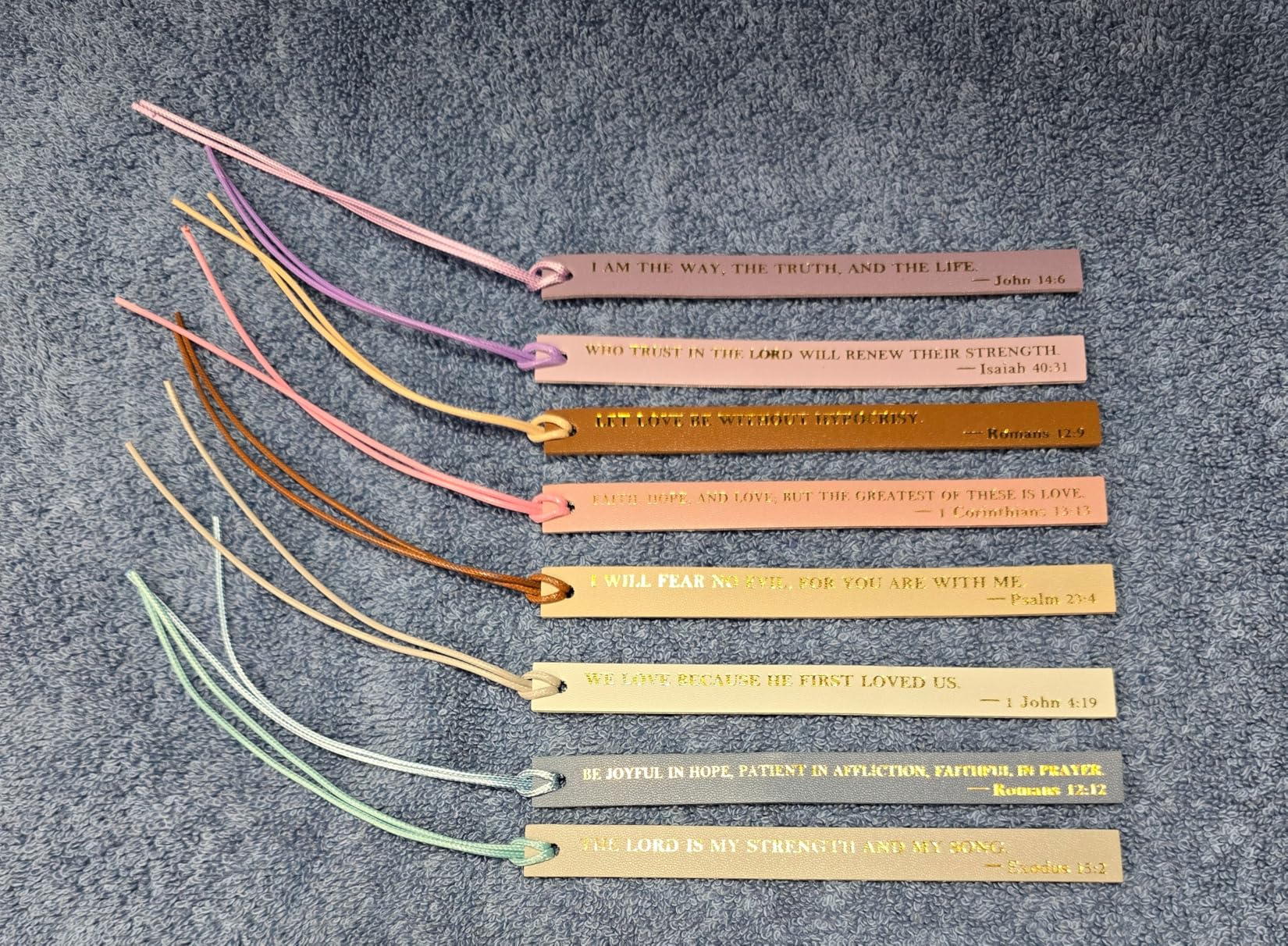 20PCS Leather Bookmark Bible Bookmarks for Reading Women Men Kids Book Lovers Christian Gifts customer photo 1