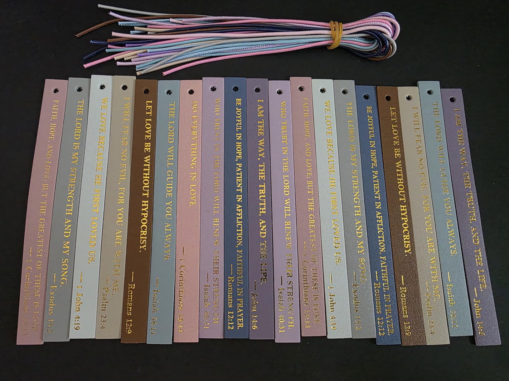 20PCS Leather Bookmark Bible Bookmarks for Reading Women Men Kids Book Lovers Christian Gifts customer photo 2