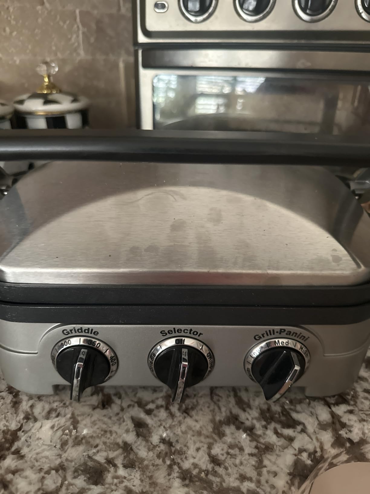 Cuisinart Panini Press and Grill, 1500W 5-in-1 Griddler, Dishwasher-Safe customer photo 2