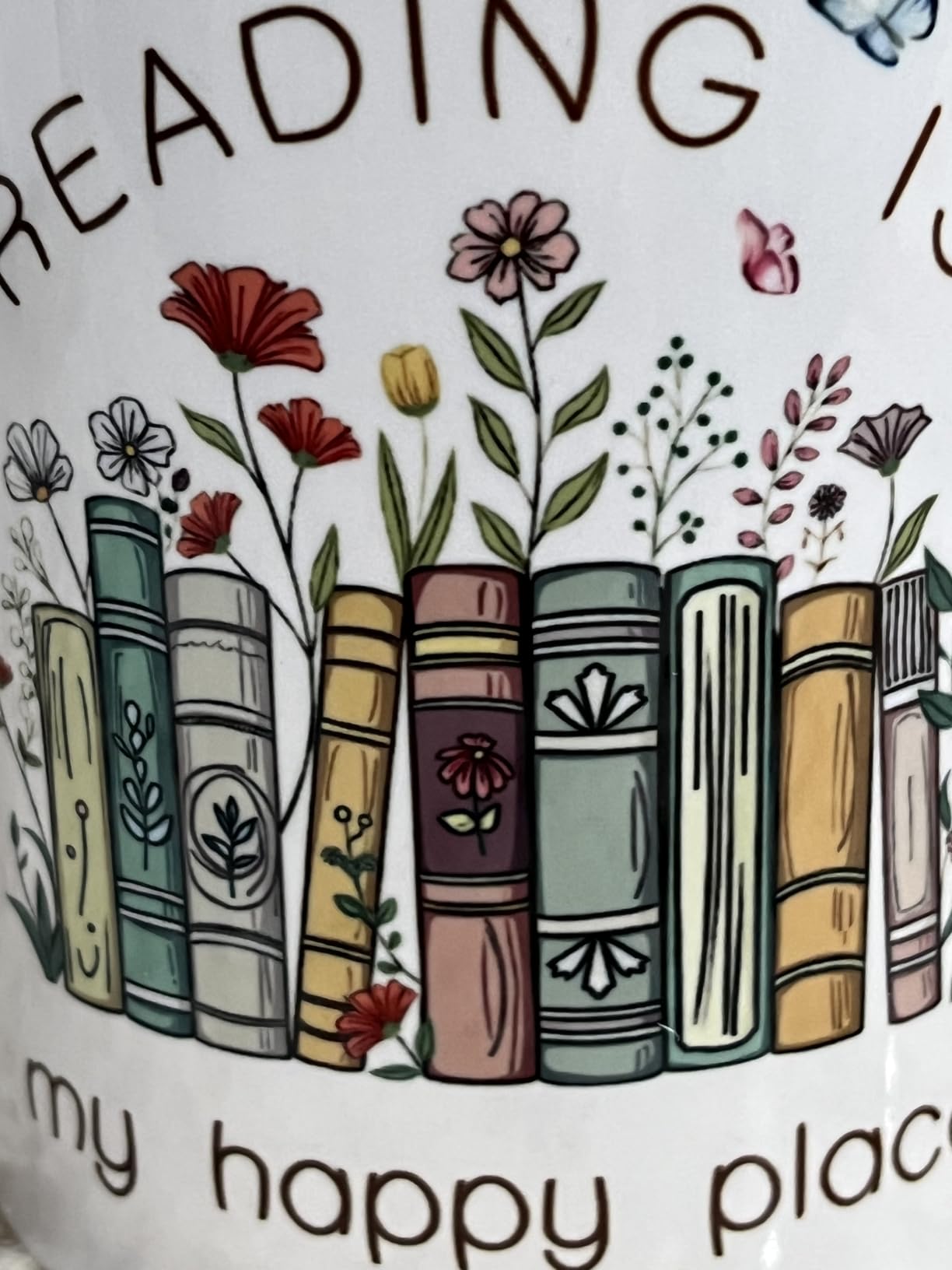 Book Lovers Gifts Mug 11oz - Reading/Bookworm/Book Club/Librarian Gifts for Women - Bookish/Library Decor - Gift for Writers/Teacher/Readers Cup customer photo 2