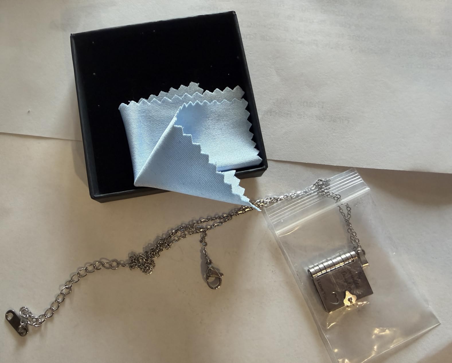 My Incredible Daughter Book Necklace for Daughter Gifts from Mom Dad, Openable with 6 Pages of Engraved Information Birthday Day Gift Graduation Jewelry for Love customer photo 2