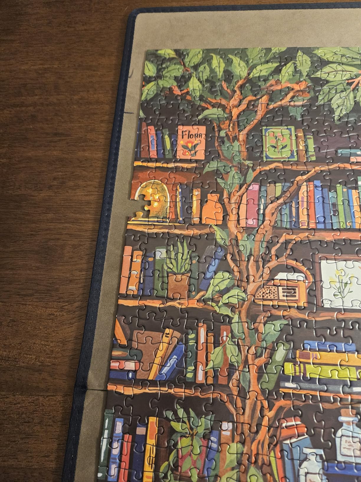 RoseArt Hobby Haven Bookshelf 1000 Piece Jigsaw Puzzle | 19.25