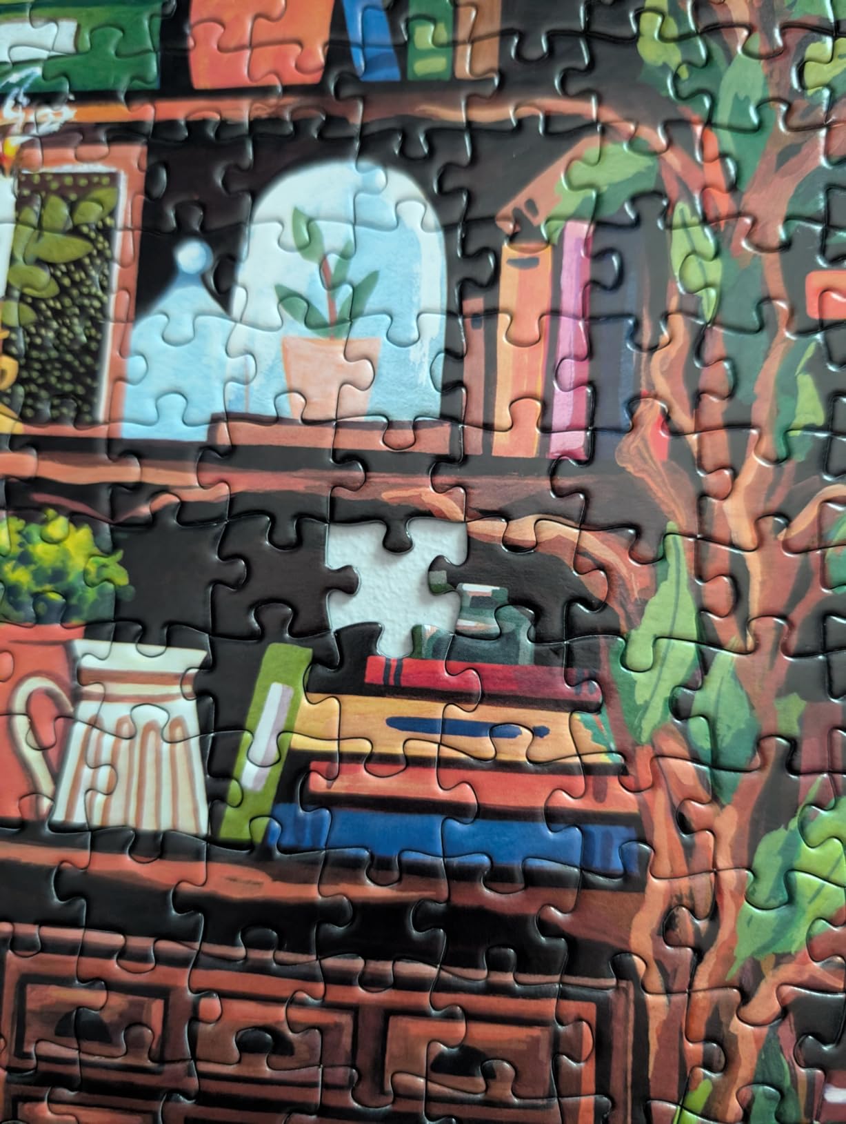 RoseArt Hobby Haven Bookshelf 1000 Piece Jigsaw Puzzle | 19.25