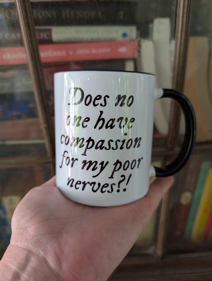 Pride and Prejudice Gifts, Jane Austen Literary Mug Gift for Book Lovers | Pride and Prejudice Jane Austen Mr. Collins Quote Gifts, Birthday & Graduation Literary Gift for Readers Fans Mom Friends customer photo 1