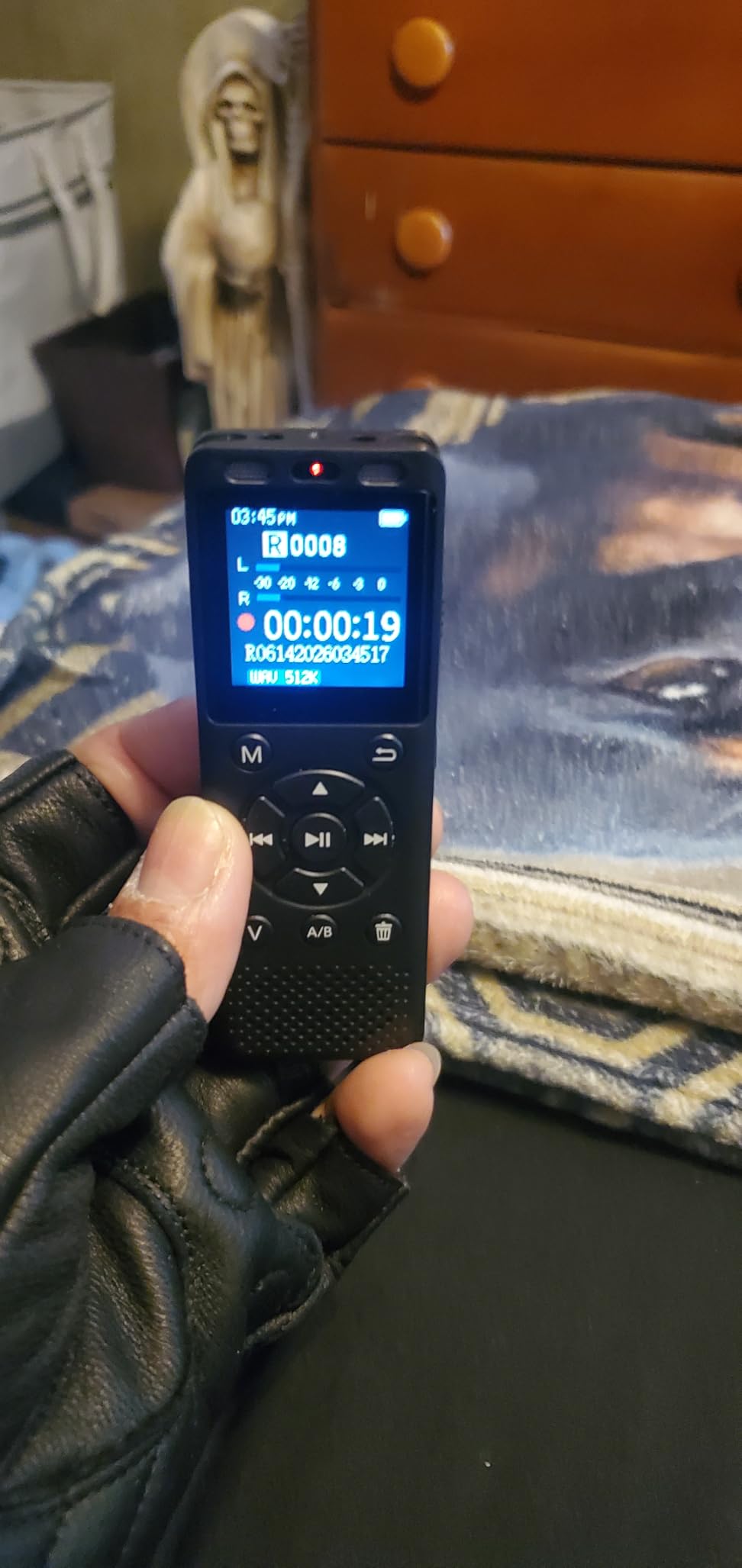 Tonfarb 64GB Digital Voice Recorder with Playback,Audio Recording Device customer photo 1
