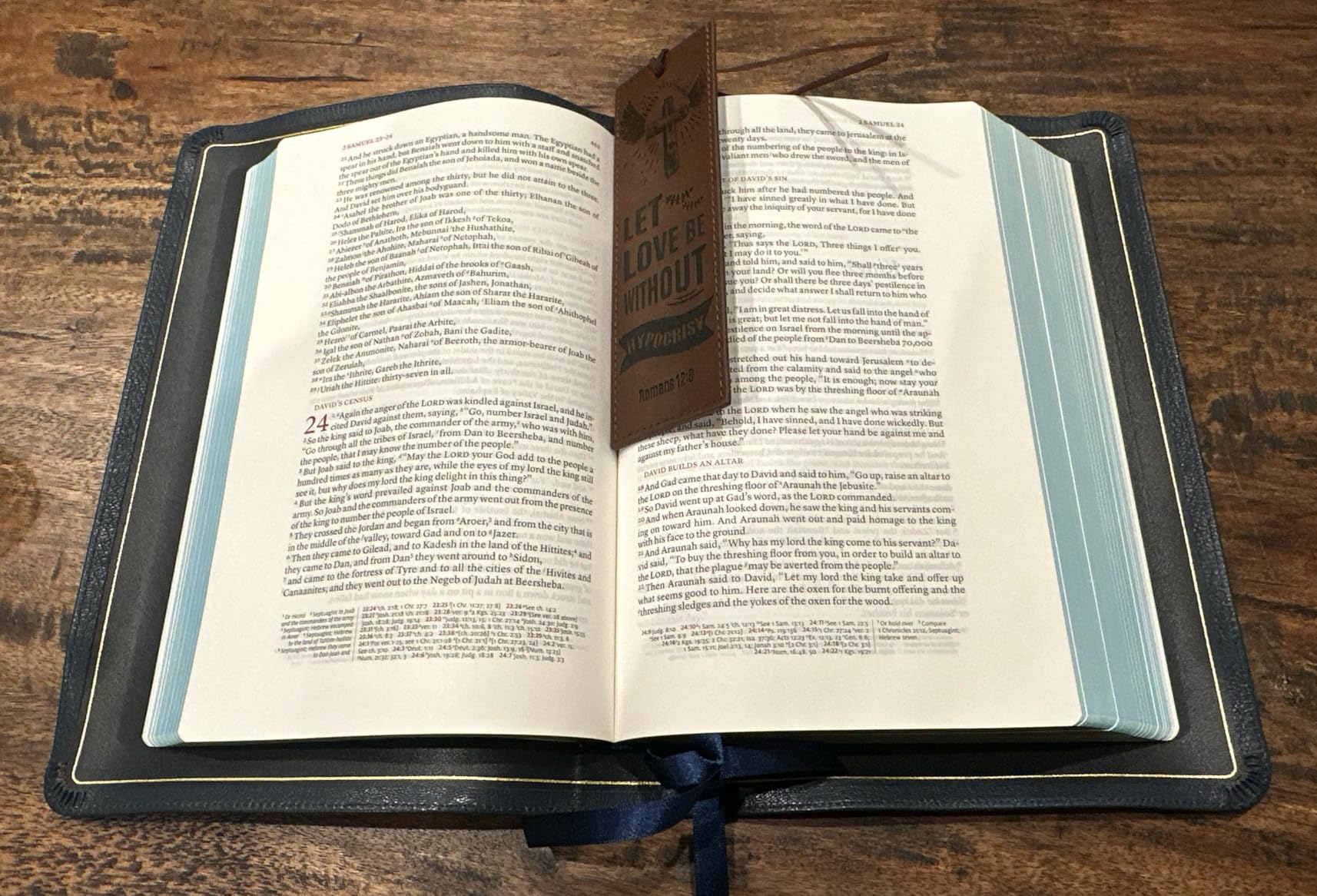 4PCS Leather Bookmark Bible Bookmarks for Reading Women Men Teacher Book Lovers Gifts, Handmade Vintage Religious Christian Bookmark Page Markers Inspirational Bible Verse Scripture Book Marks customer photo 2