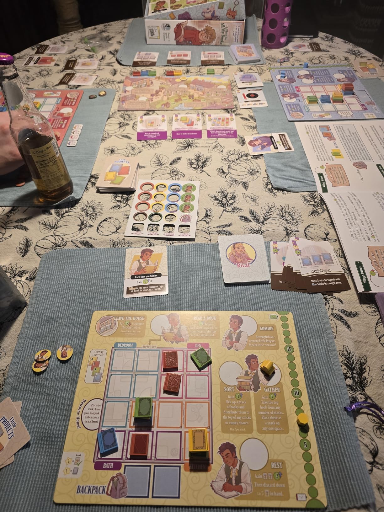 Smirk & Dagger A Place for All My Books Board Game | Cozy Strategy Game of Book Collecting & Tile Placement, 1-4 Players, Ages 10+, 2026 Origins Award Nominee customer photo 1