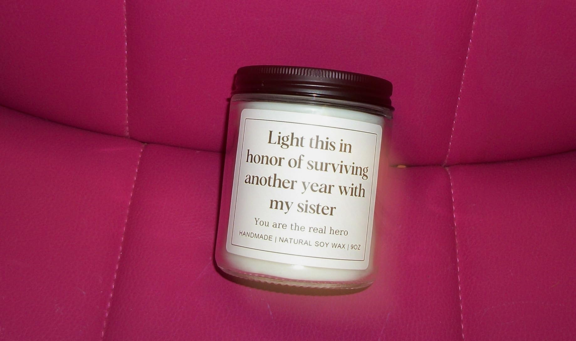Book Lovers Candle Gifts, Funny Gift Ideas for Book Lovers, Birthday Bookish Presents for Readers Librarian Bookworms - Old Book Candles (7Oz) customer photo 1
