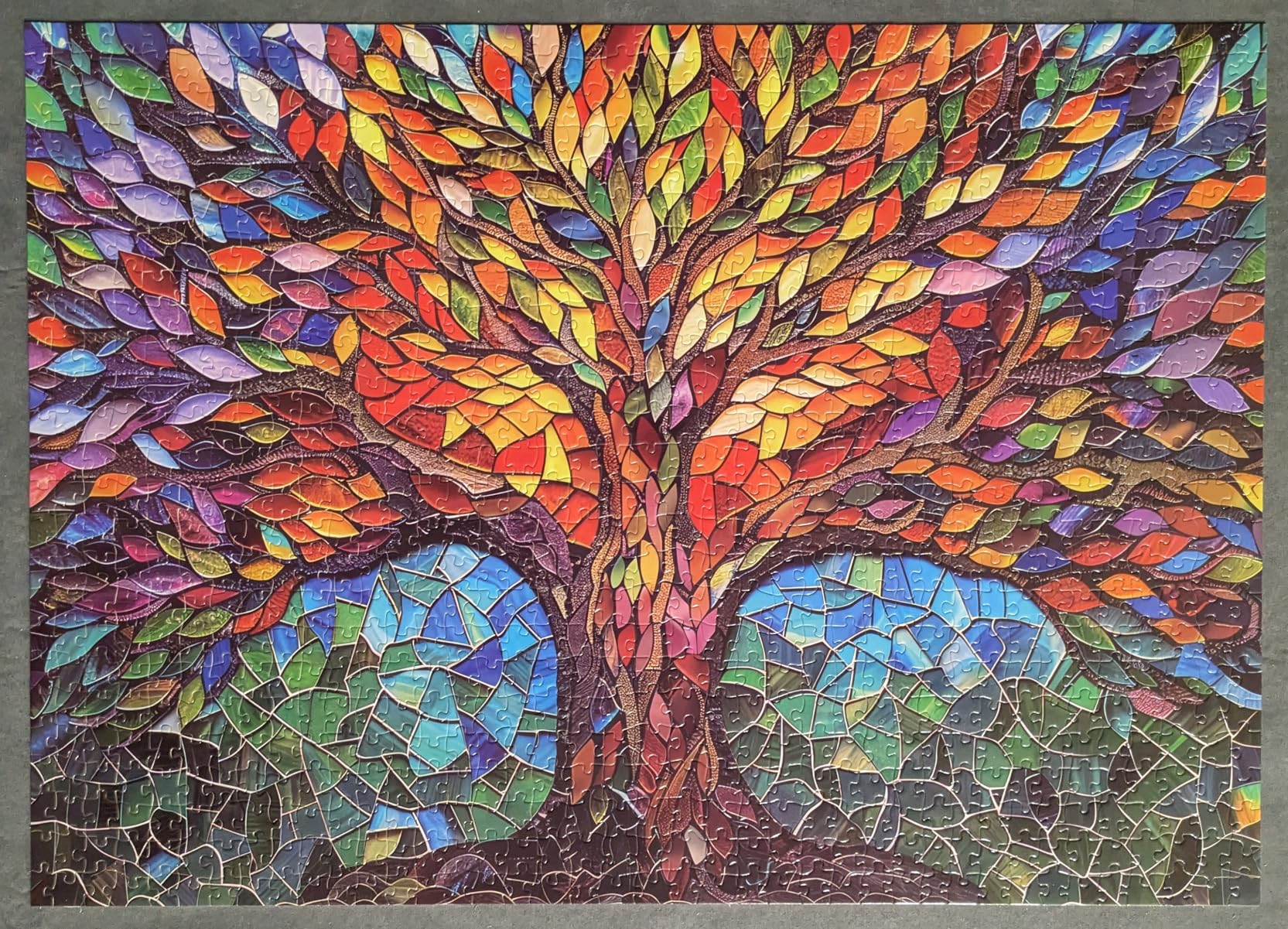 Magic Books Train Puzzles for Adults 1000 Pieces Nature Pretty Library Art Fantasy Bookshelf Landscape Jigsaw Puzzle customer photo 2