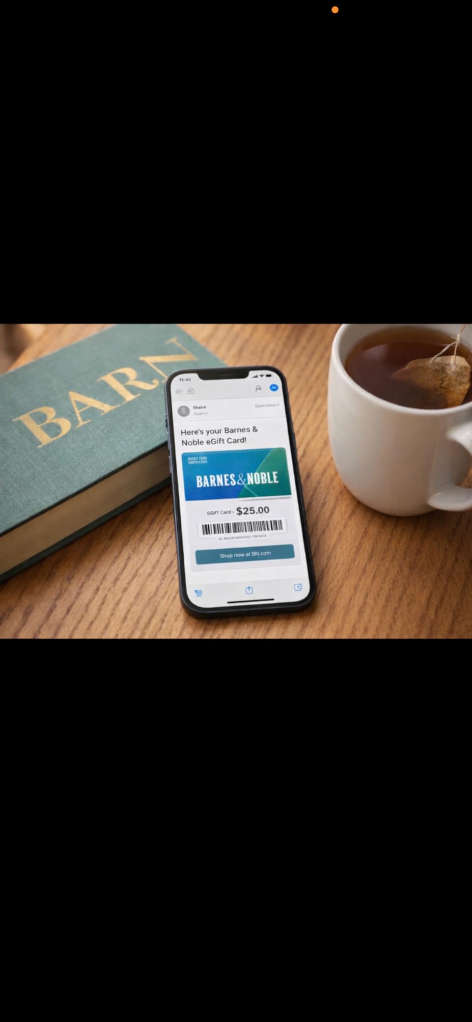 Barnes & Noble eGift Card customer photo 1