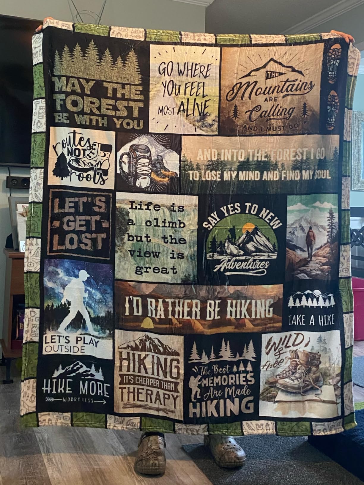 QOJUYO Book Lovers Gifts for Women, Bookish/Librarian/Bookworm Gift for Reader, Reading Blanket 60