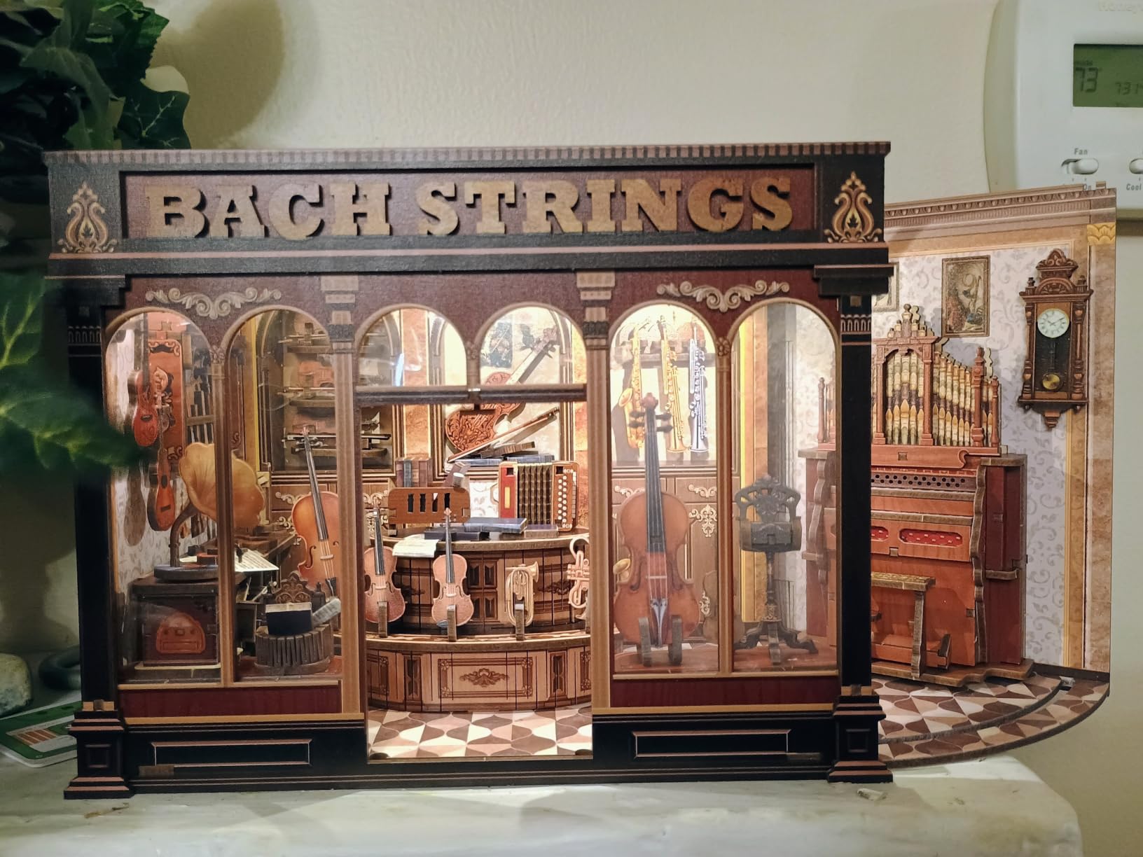 CUTEBEE DIY Miniature House Kit, 3D Wooden Puzzle for Adults, Book Nook Shelf Insert, Shakespeare Literary Gift, Enchanted Forest Miniature Theater Desktop Decor (A Midsummer Night's Dream) customer photo 2