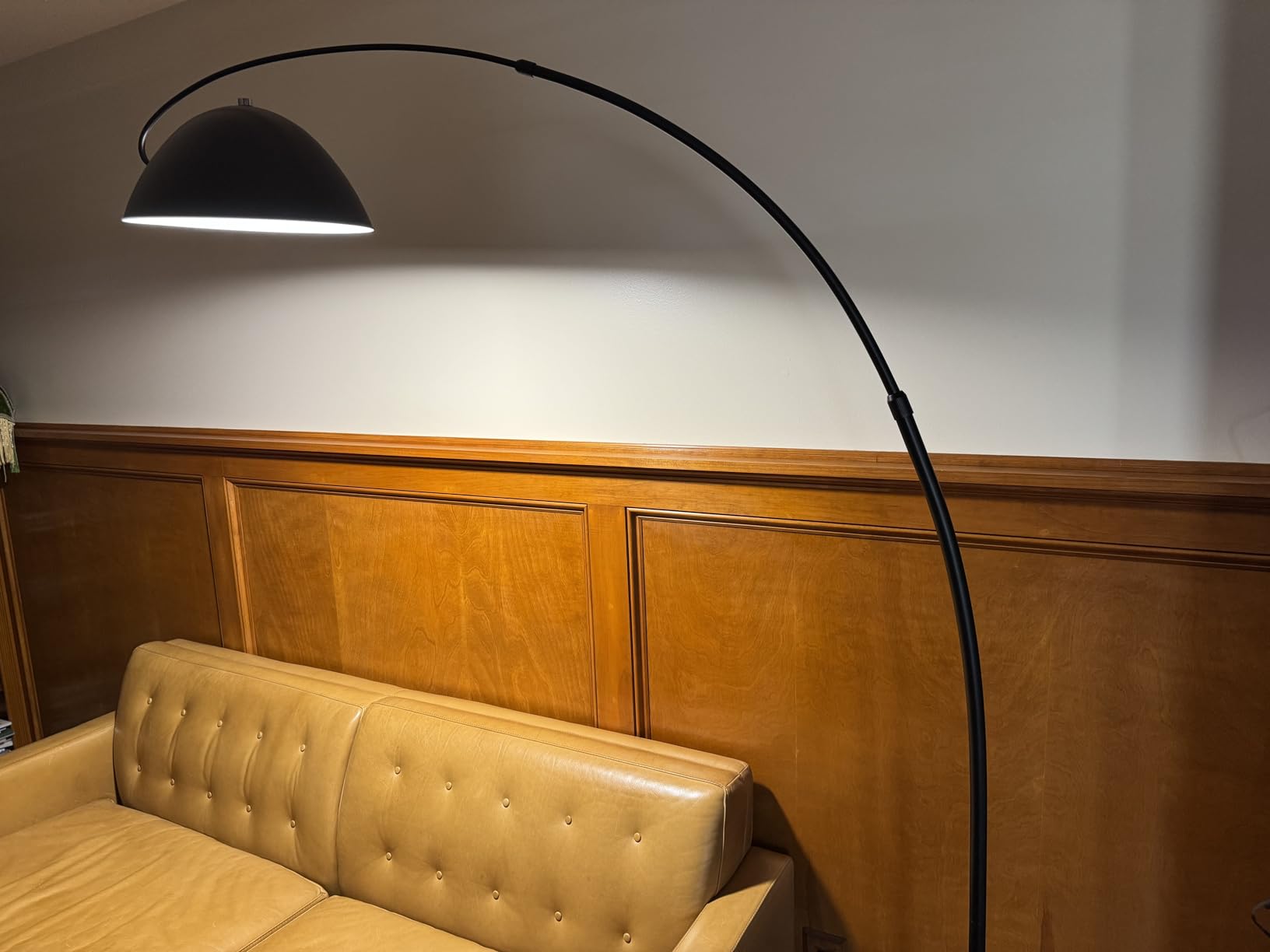Unique Black Large Arc Floor Lamp 72