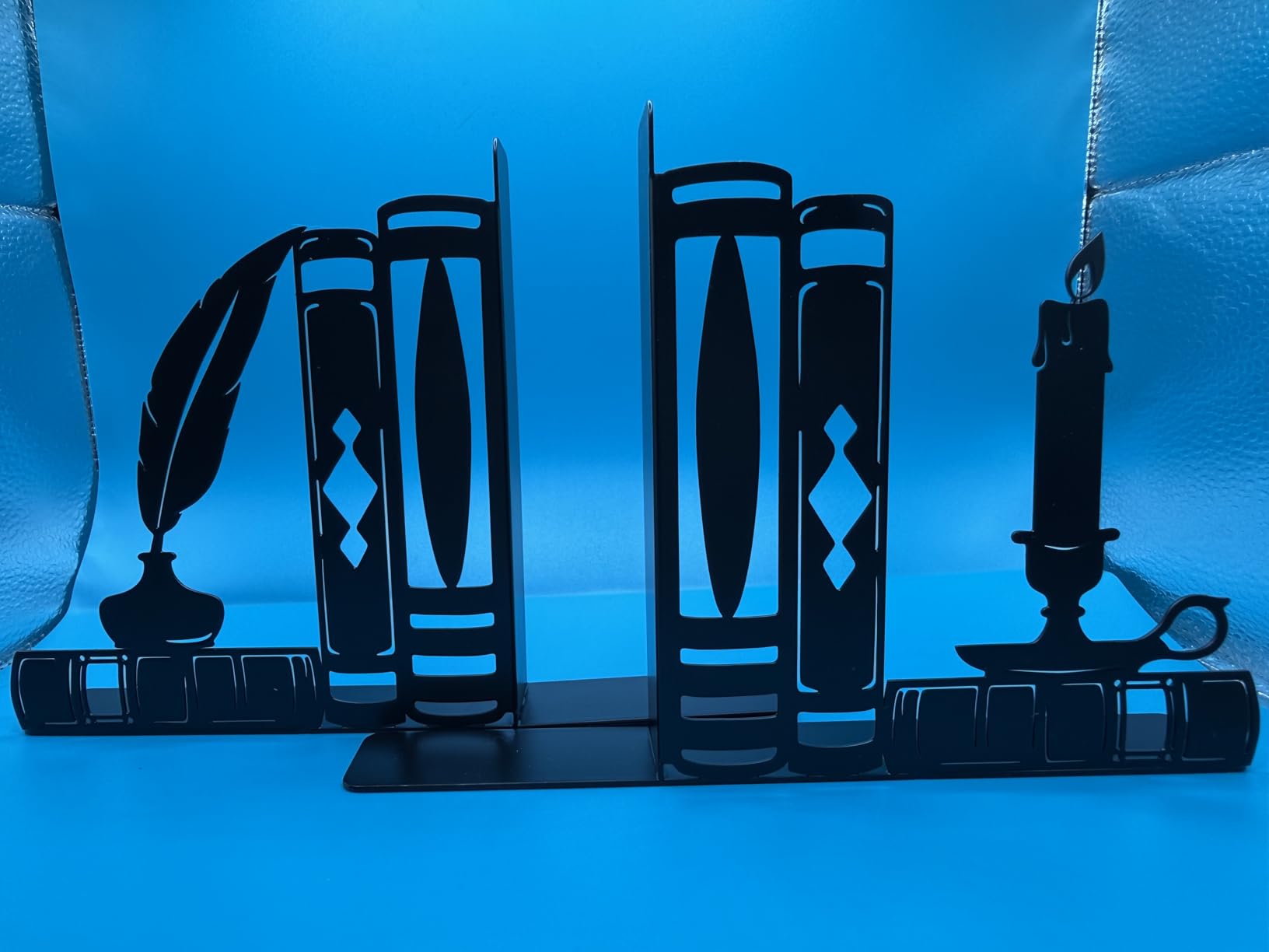 Vintage and Gothic Inspired Decorative Bookends - Unique Literary Gifts for Author and Writer Enthusiasts customer photo 1