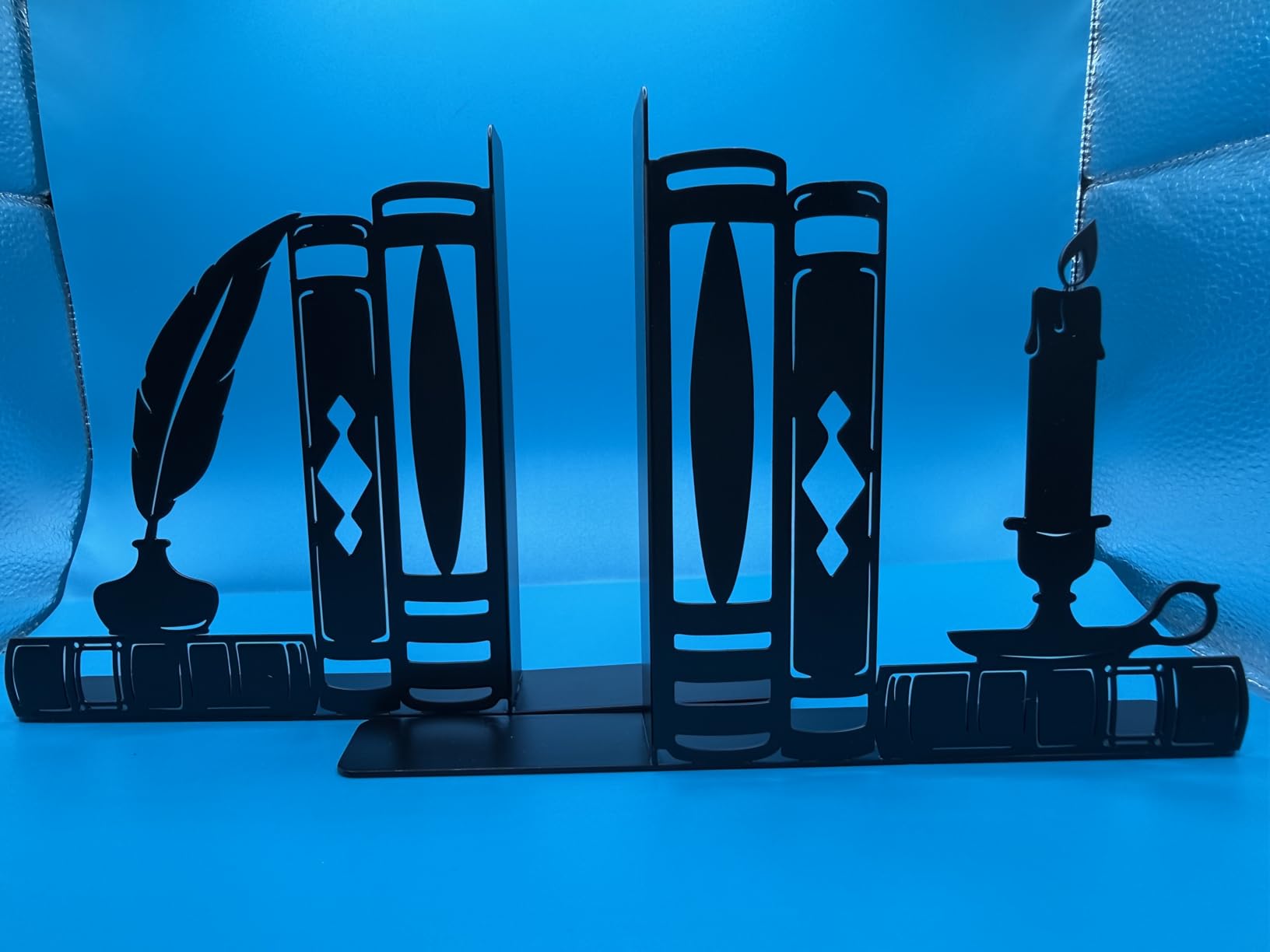 Vintage and Gothic Inspired Decorative Bookends - Unique Literary Gifts for Author and Writer Enthusiasts customer photo 2